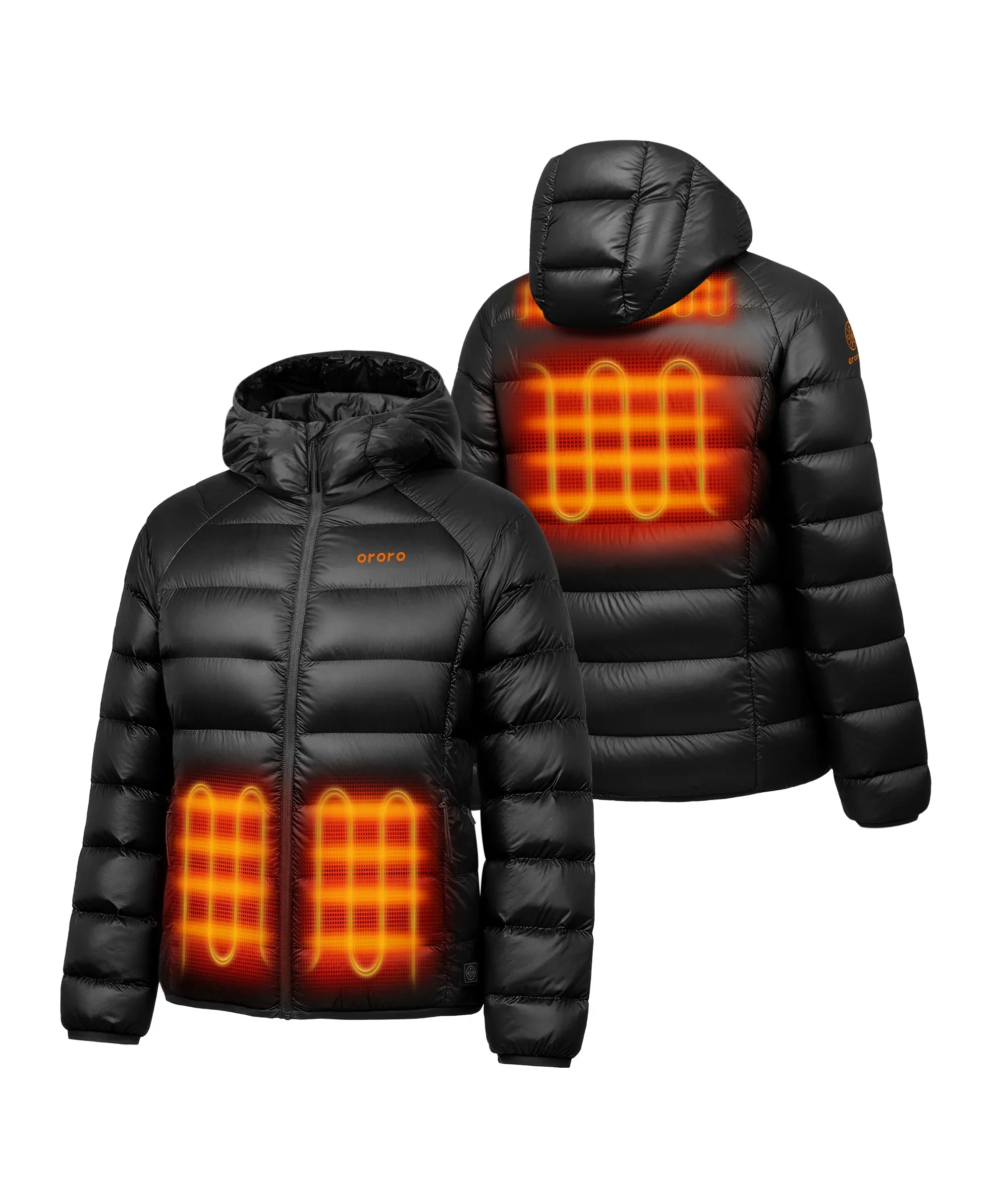 Aero Women's 4-Zone Packable Heated Down Jacket - Image 11