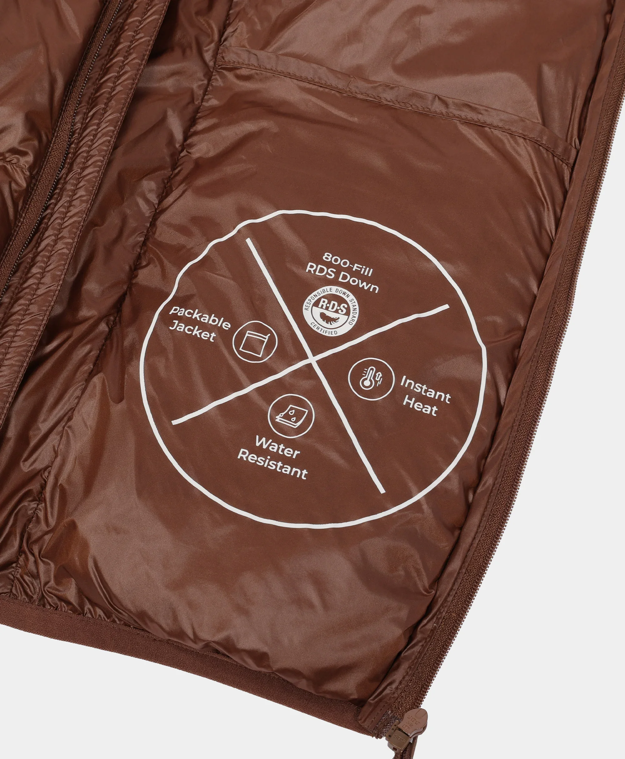 Aero Women's 4-Zone Packable Heated Down Jacket - Image 9