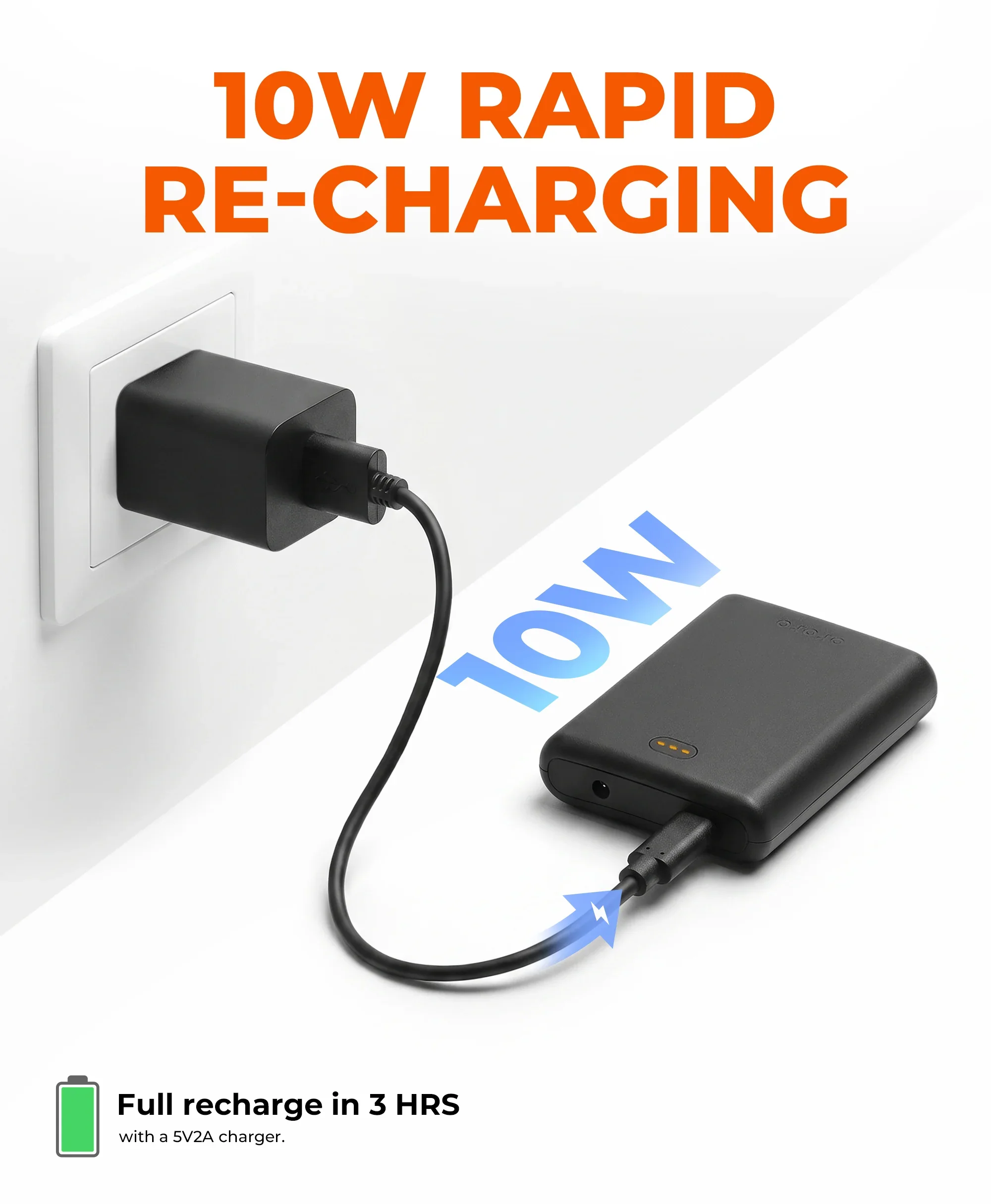 B25A Rechargeable Battery (2200 mAh, with USB-C Port) - Image 3