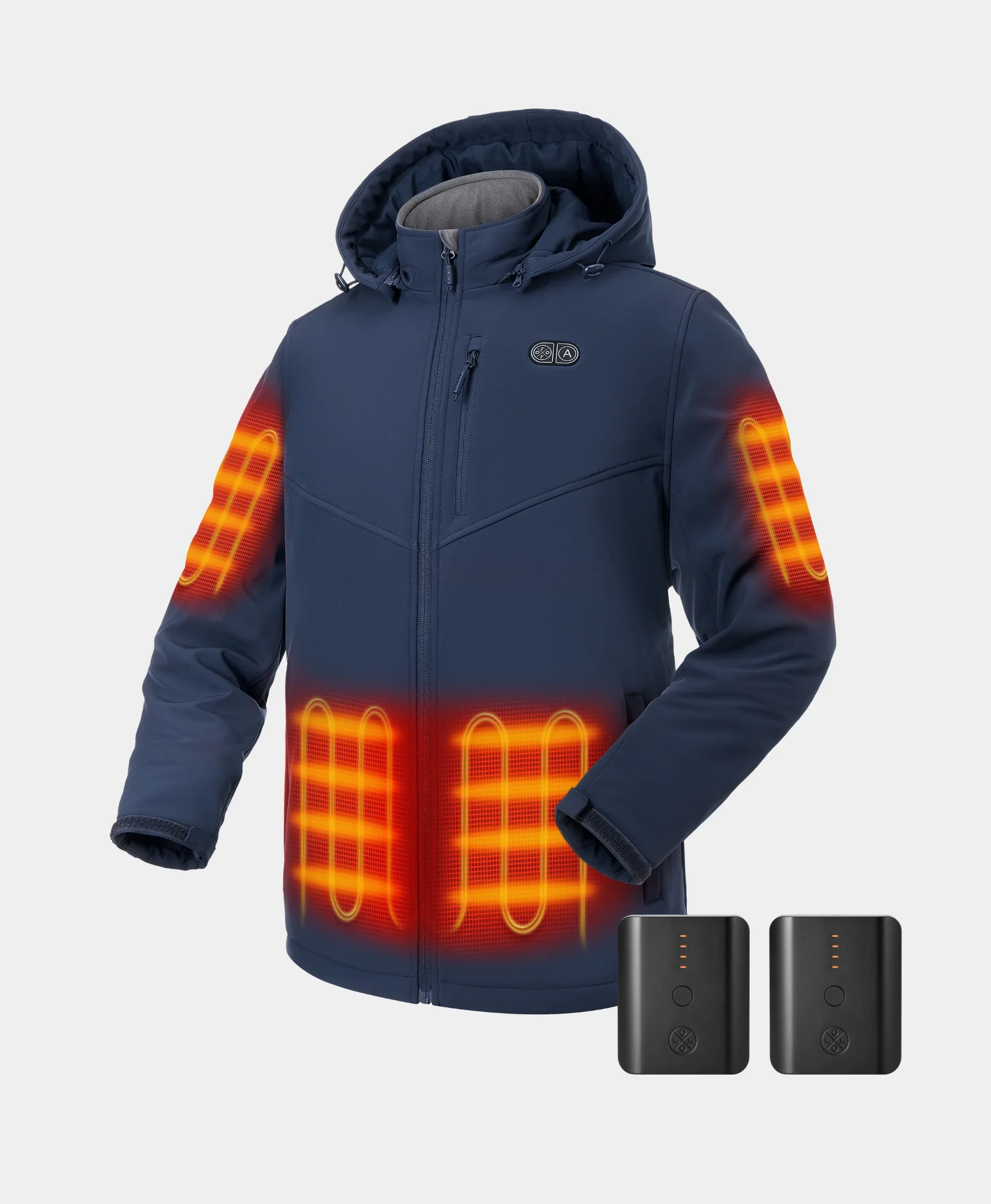 Bundle Deal - Men's Heated Dual Control Jacket (Pocket Heating) & Extra PD 5K Battery - Image 17