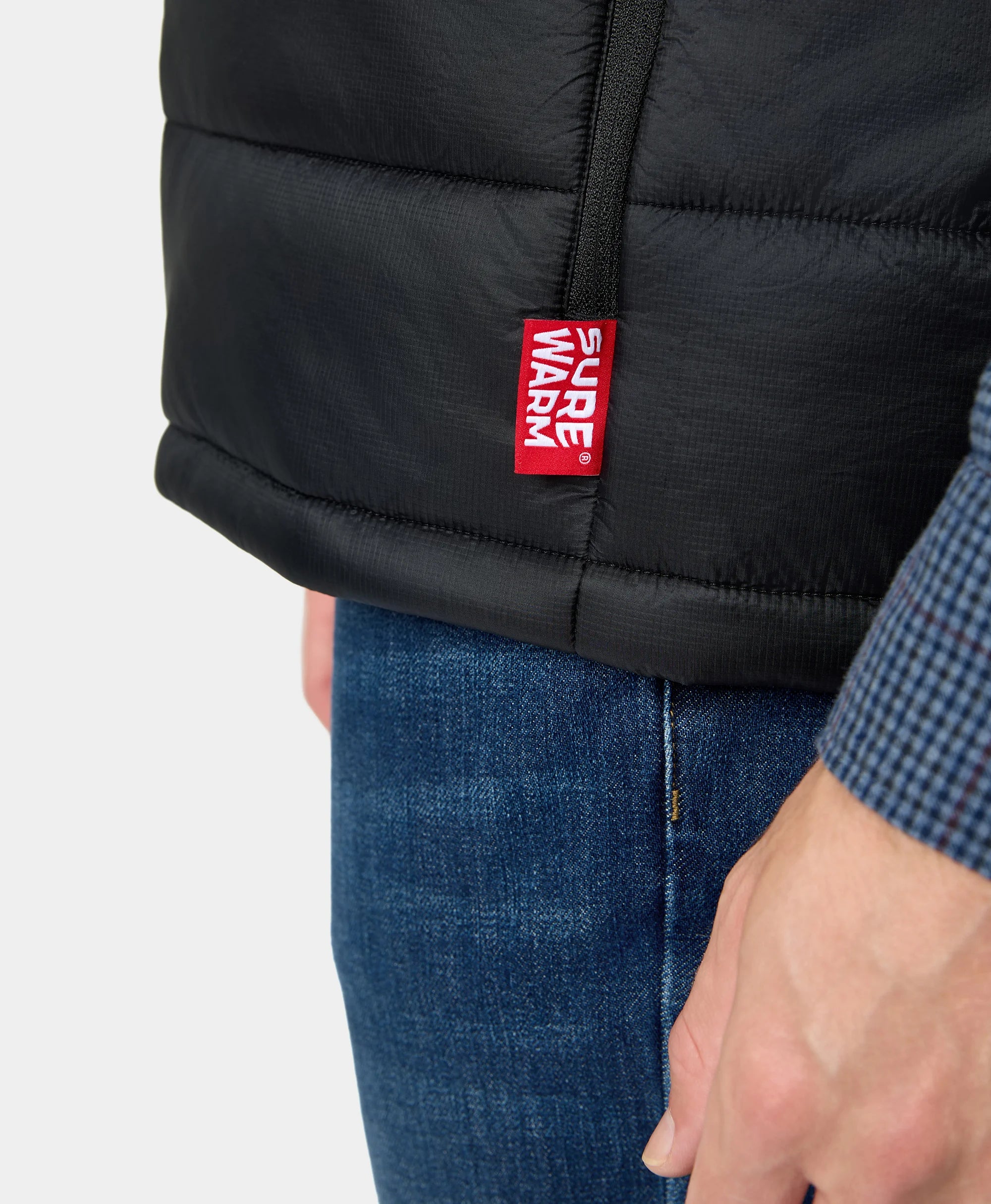 SureWarm® Men's 7-Zone Dual-Control Classic Pro Heated Vest - Image 11