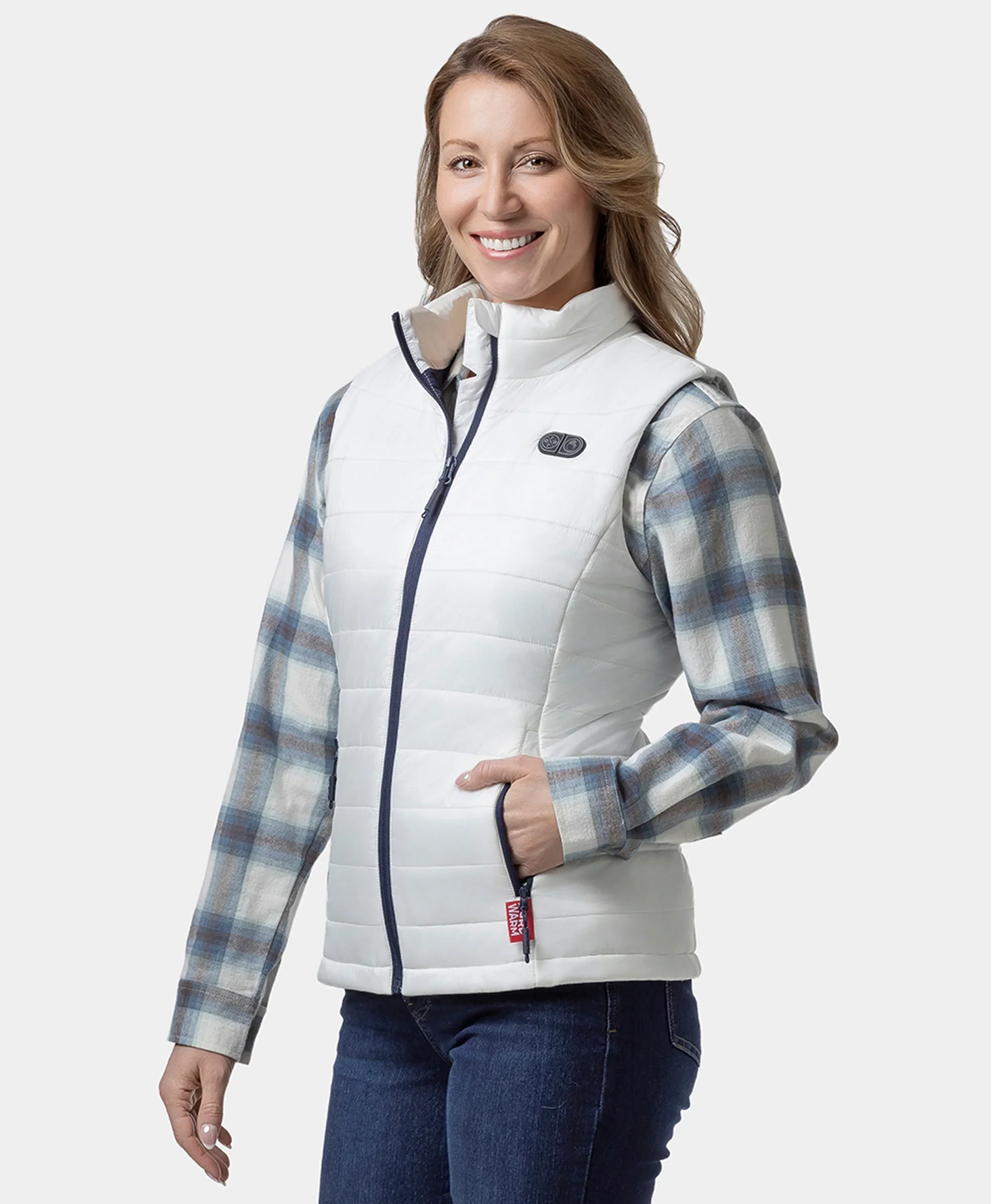 SureWarm® Women's 7-Zone Dual-Control Classic Pro Heated Vest - Image 21