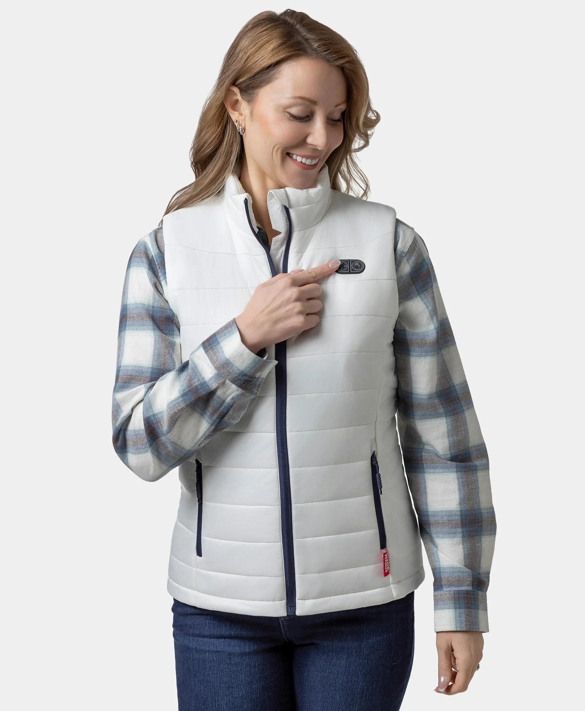 SureWarm® Women's 7-Zone Dual-Control Classic Pro Heated Vest - Image 24