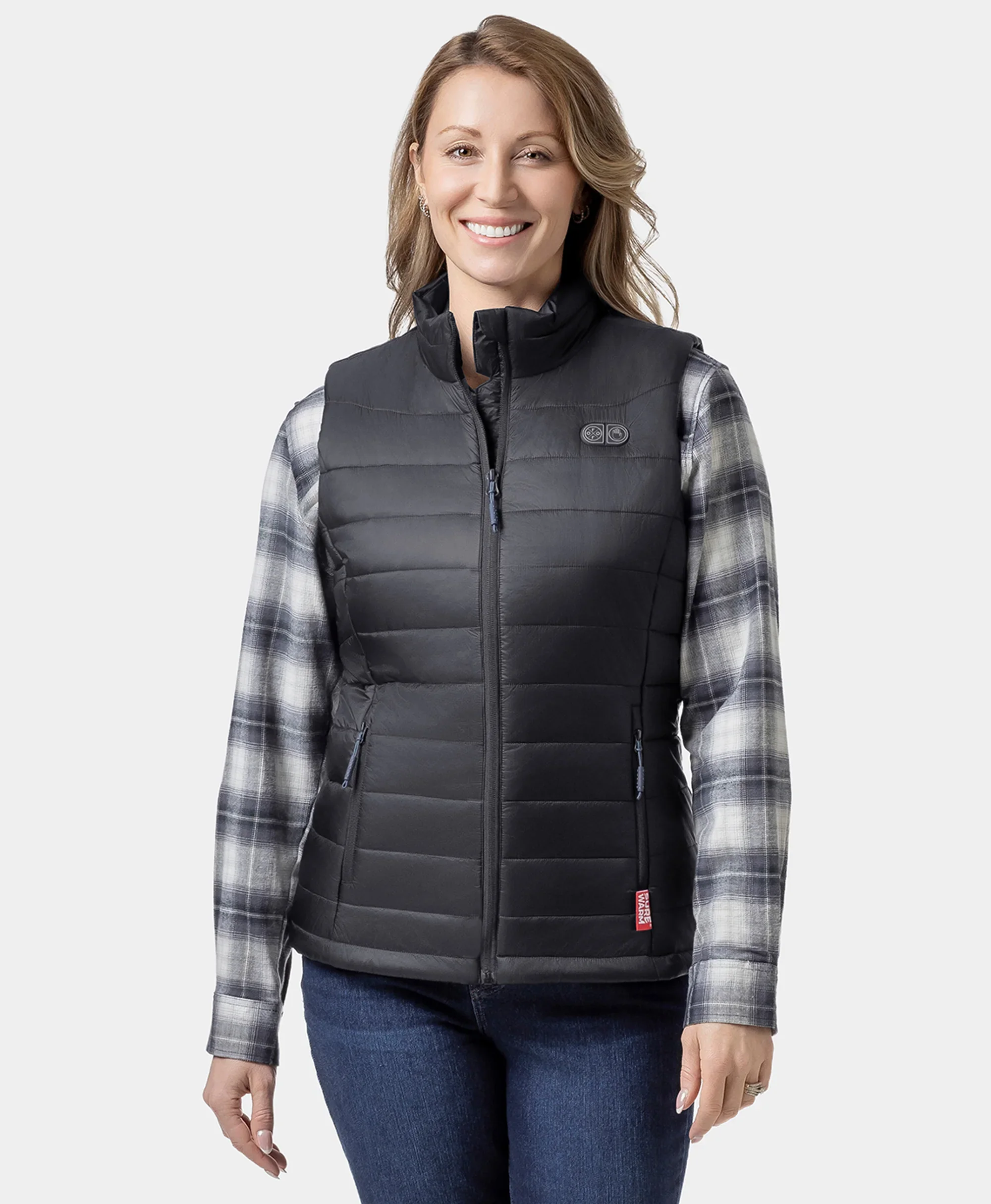 SureWarm® Women's 7-Zone Dual-Control Classic Pro Heated Vest - Image 3