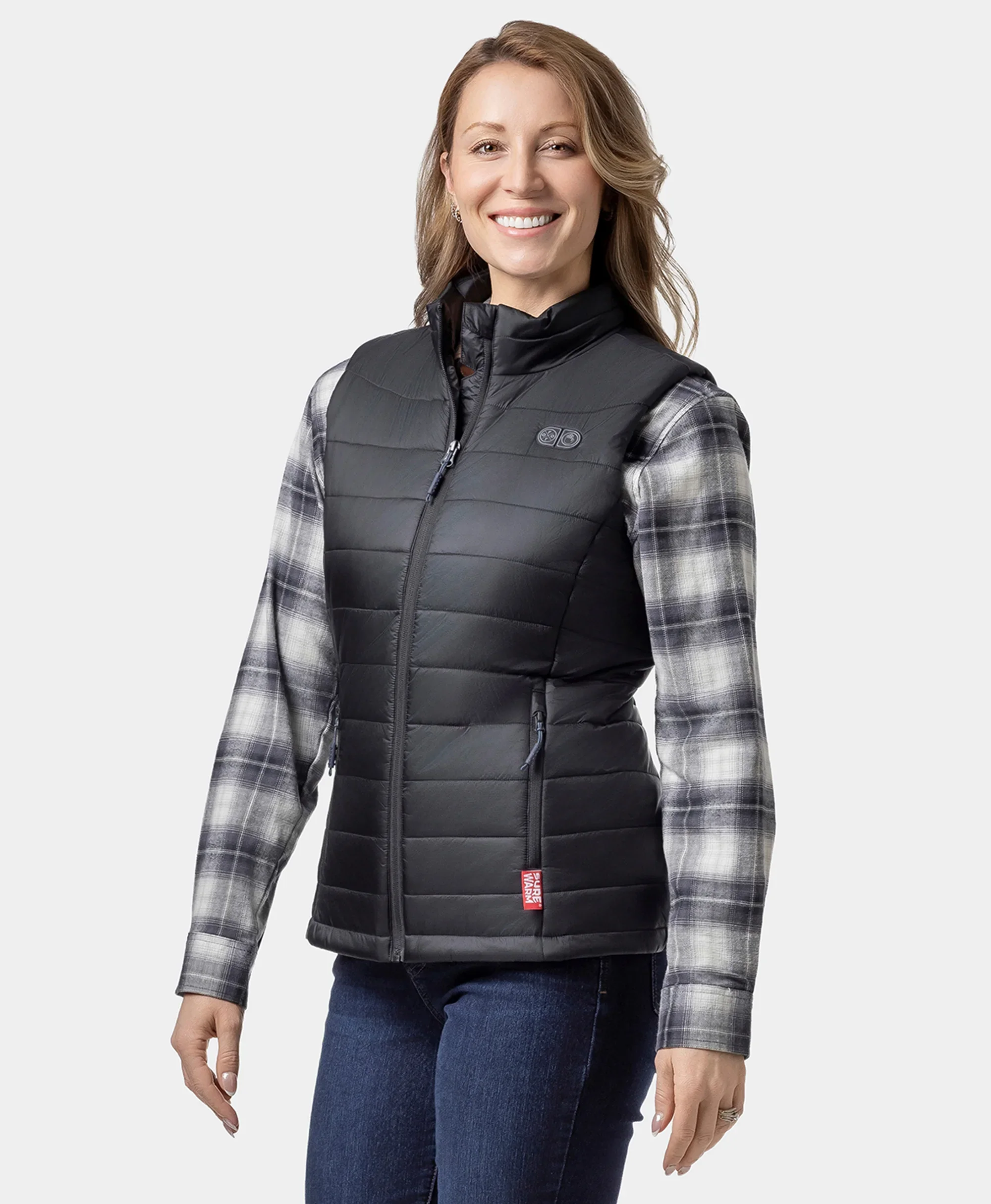 SureWarm® Women's 7-Zone Dual-Control Classic Pro Heated Vest - Image 4