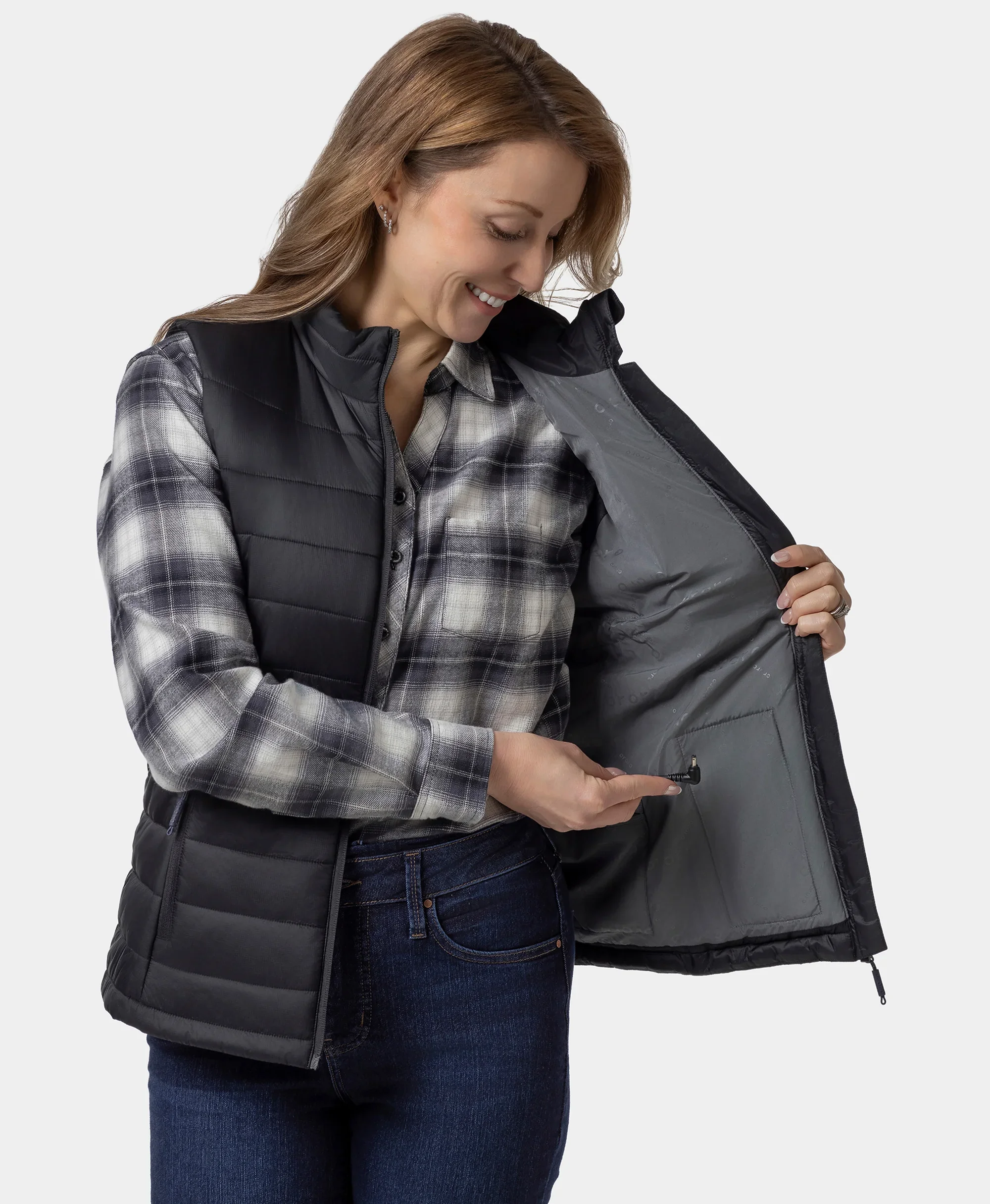 SureWarm® Women's 7-Zone Dual-Control Classic Pro Heated Vest - Image 5
