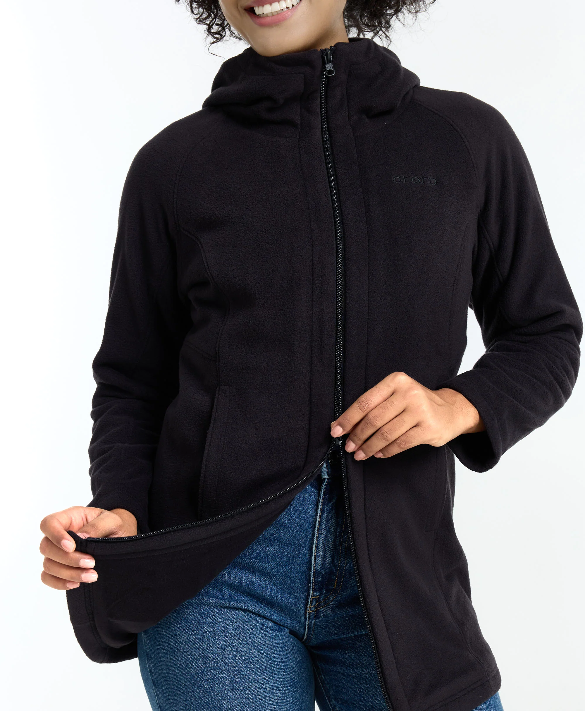 Felicity Women's Heated Fleece Hoodie Jacket - Image 23