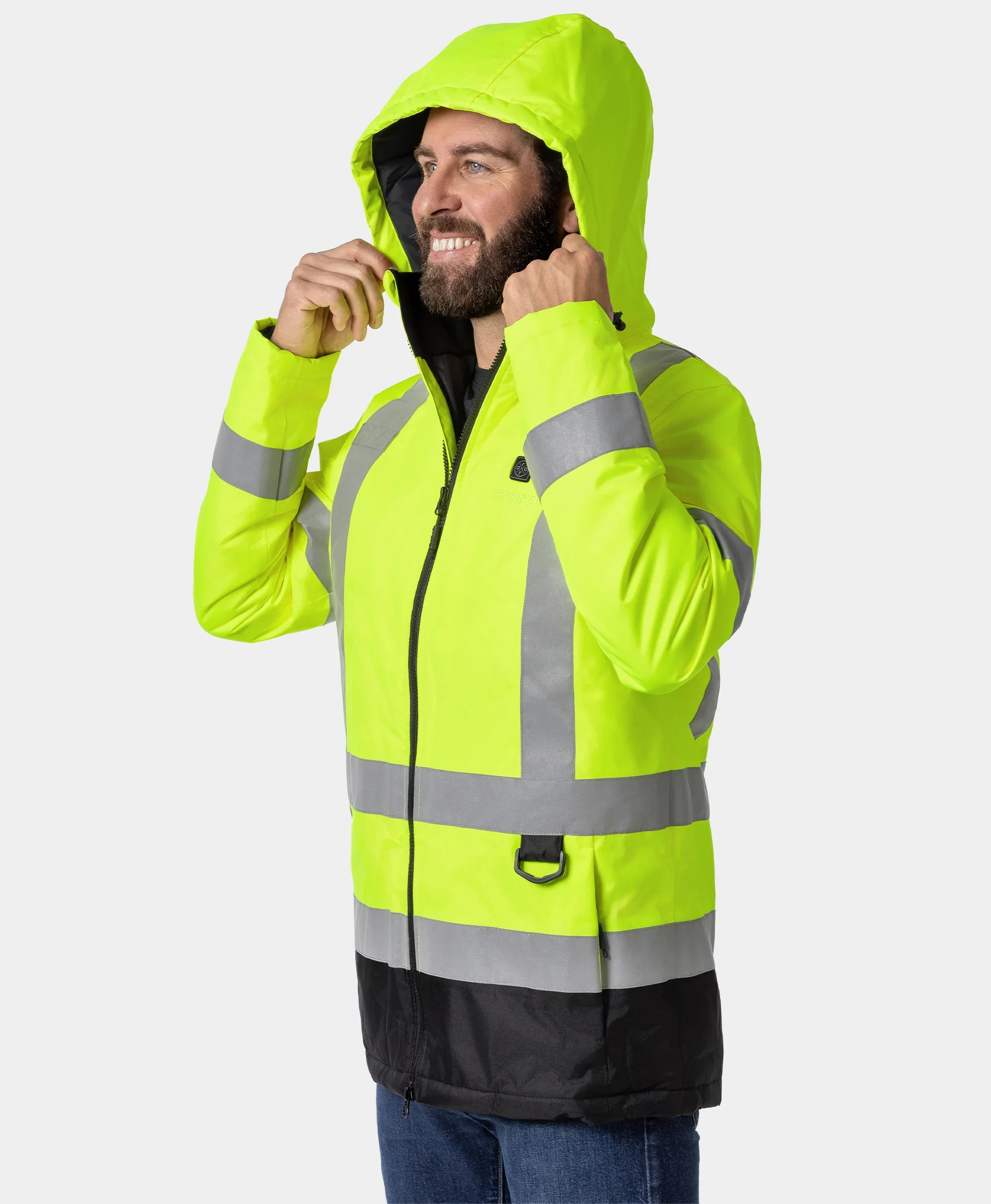 Flagstaff Men's Heated High-Visibility Jacket - Image 4