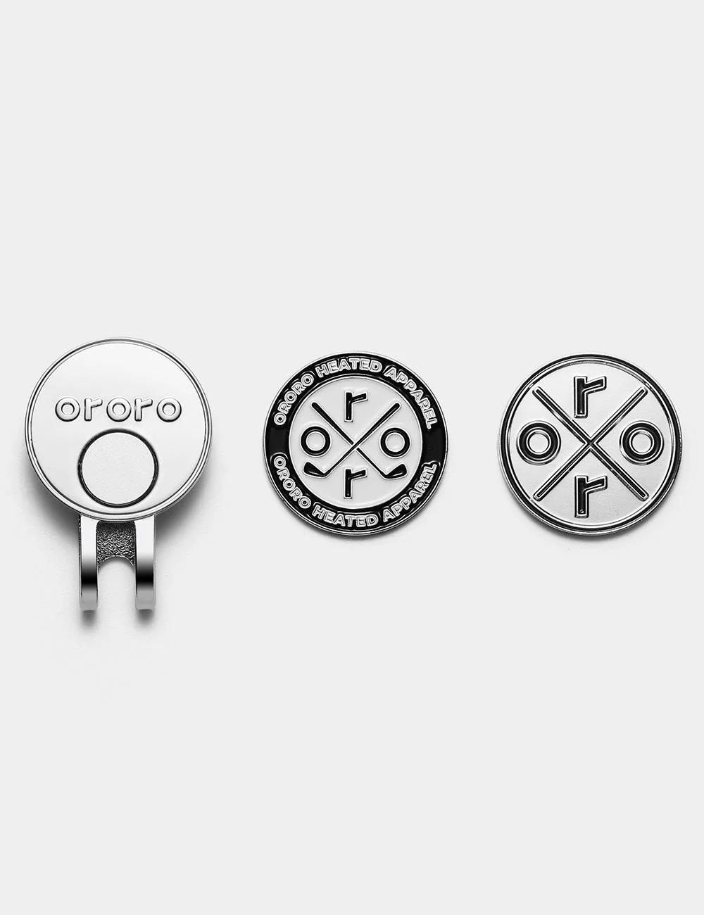 (Gift) ororo Golf Cap Clip & Ball Marker