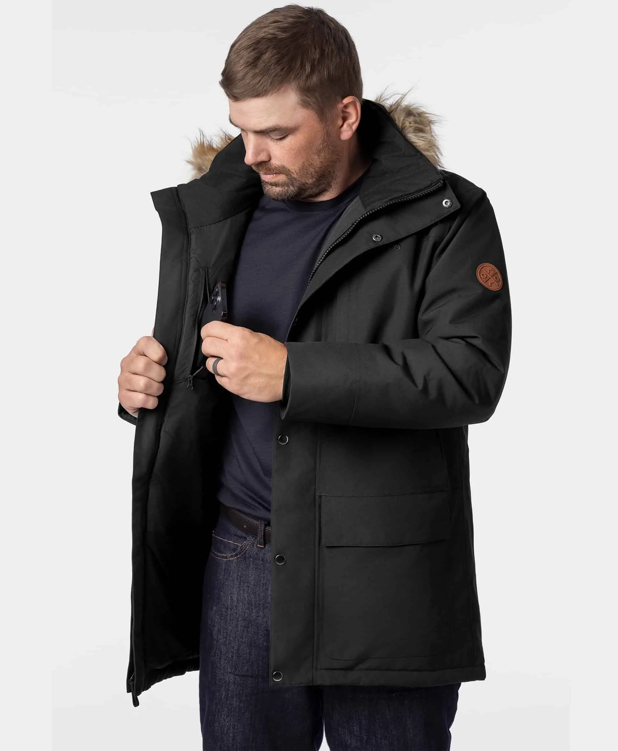 Gstaad Men's Waterproof Heated Parka - Image 12