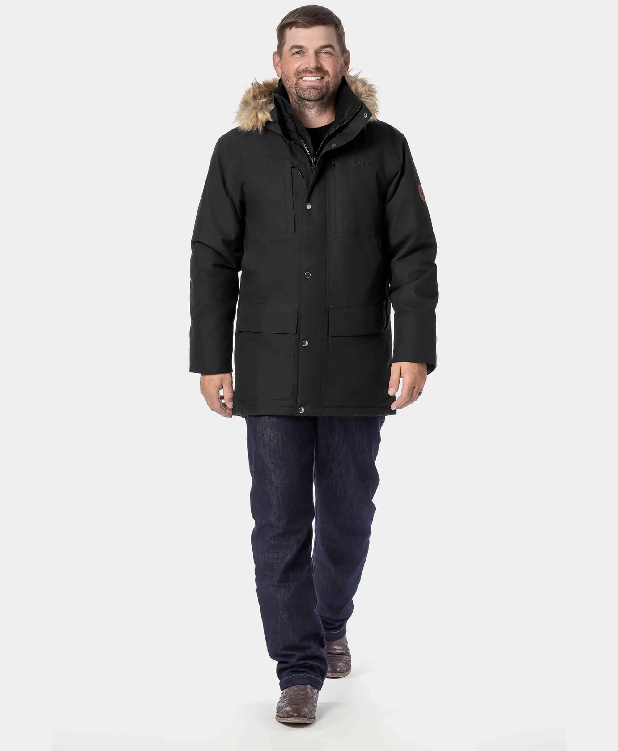 Gstaad Men's Waterproof Heated Parka - Image 6