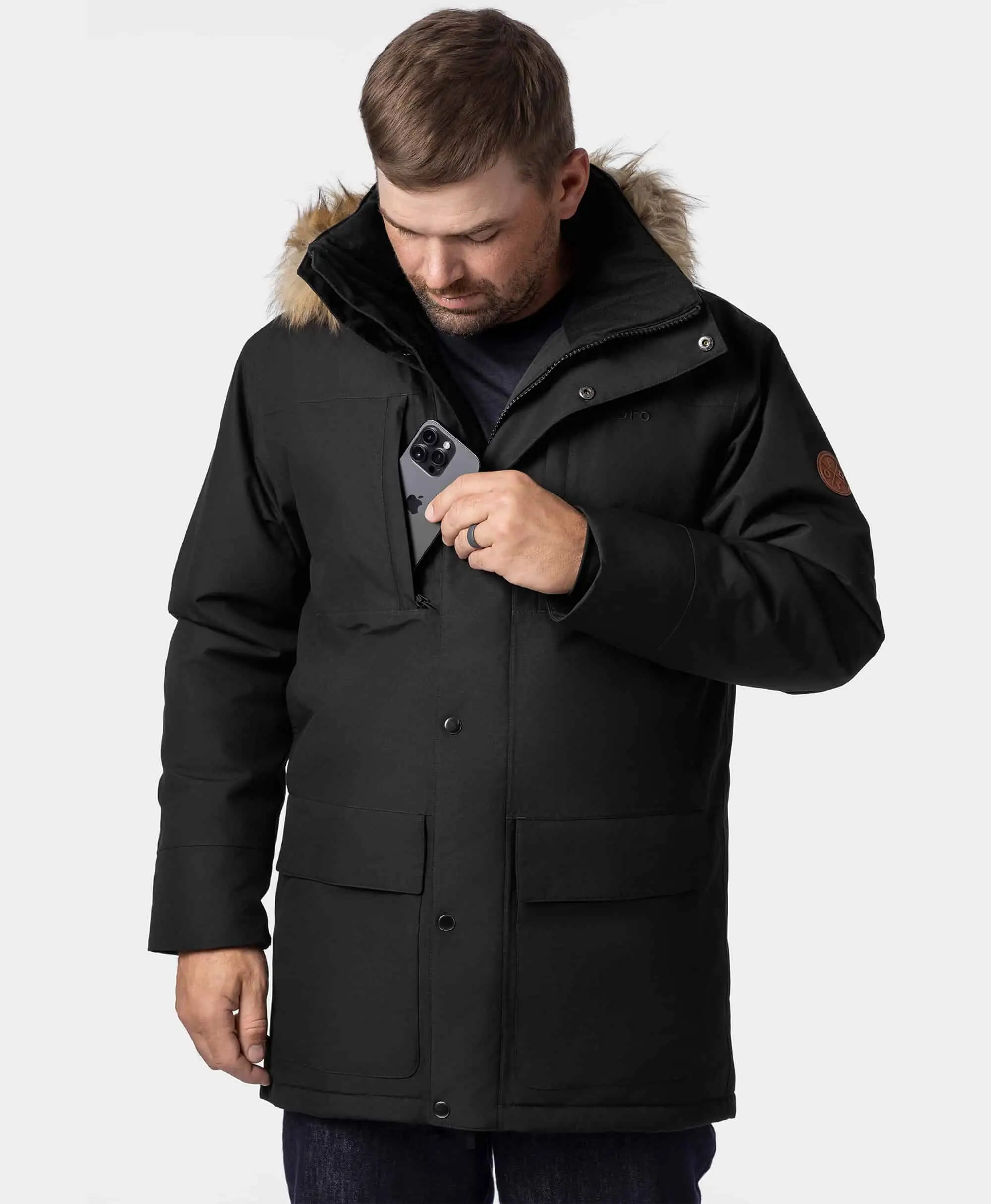 Gstaad Men's Waterproof Heated Parka - Image 9