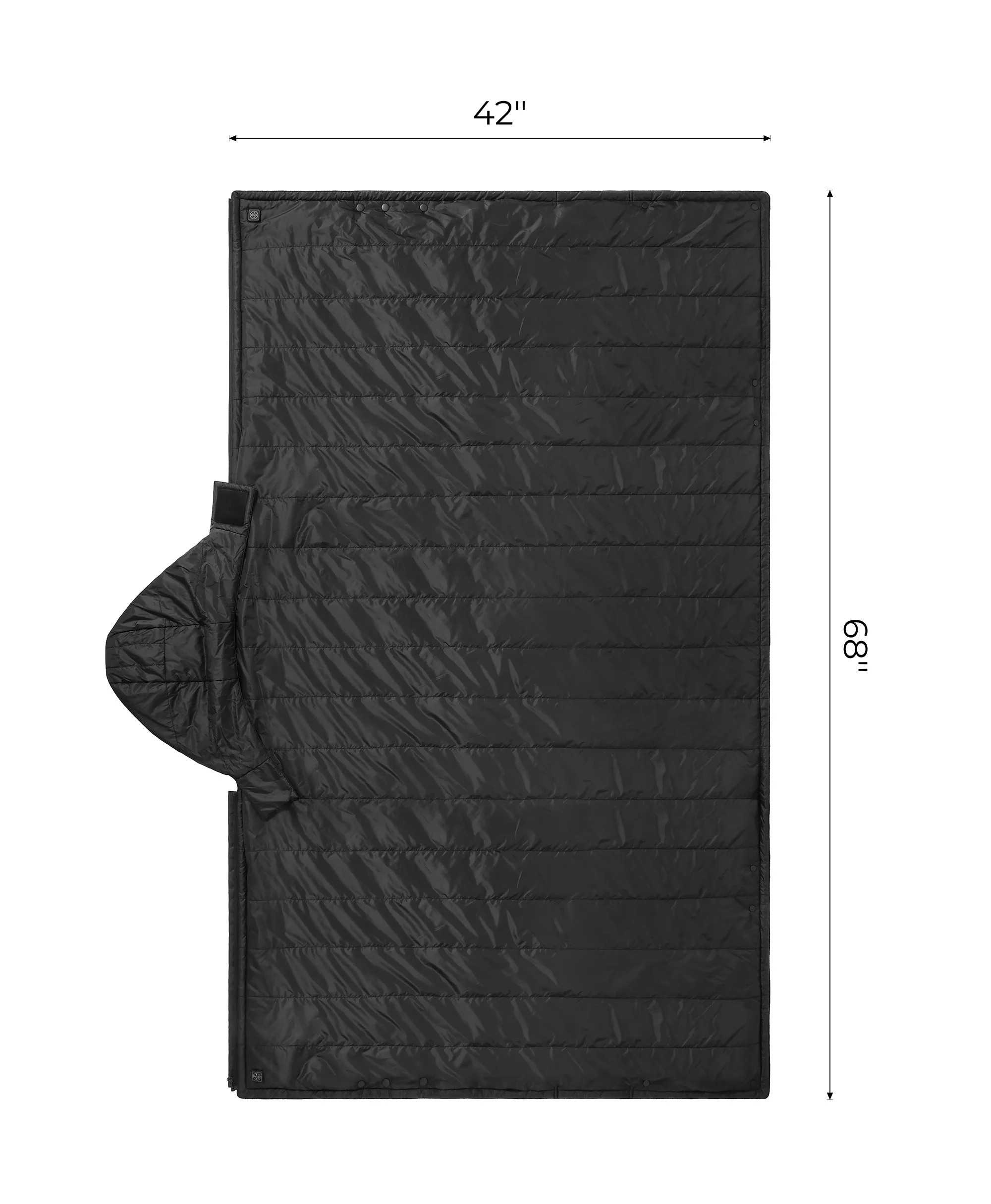 Heated Dual Control Poncho Blanket - Image 8
