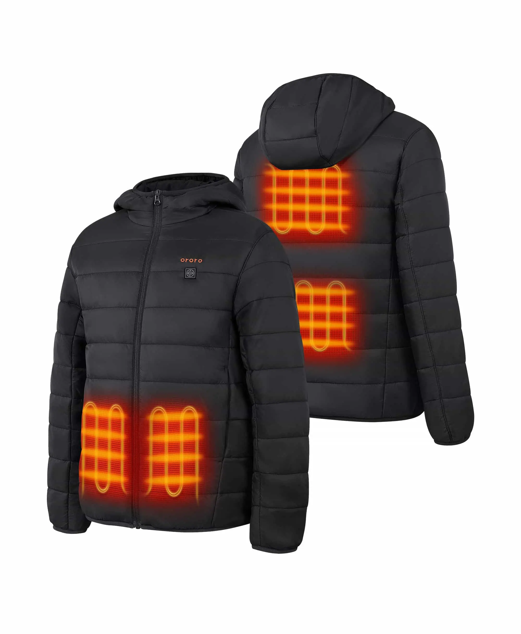 Kids' 4-Zone Heated Lightweight Puffer Jacket - Image 12