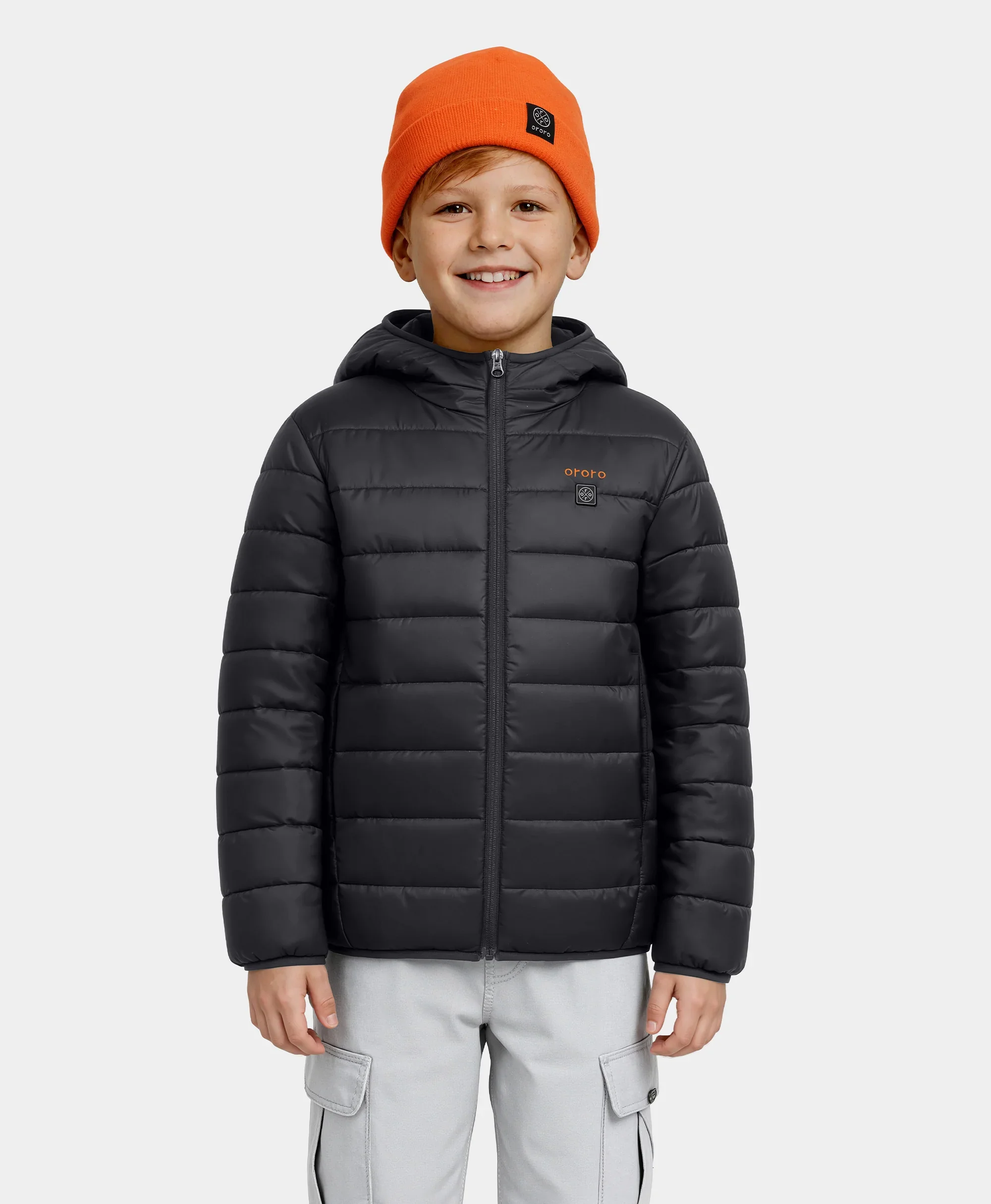 Kids' 4-Zone Heated Lightweight Puffer Jacket - Image 14