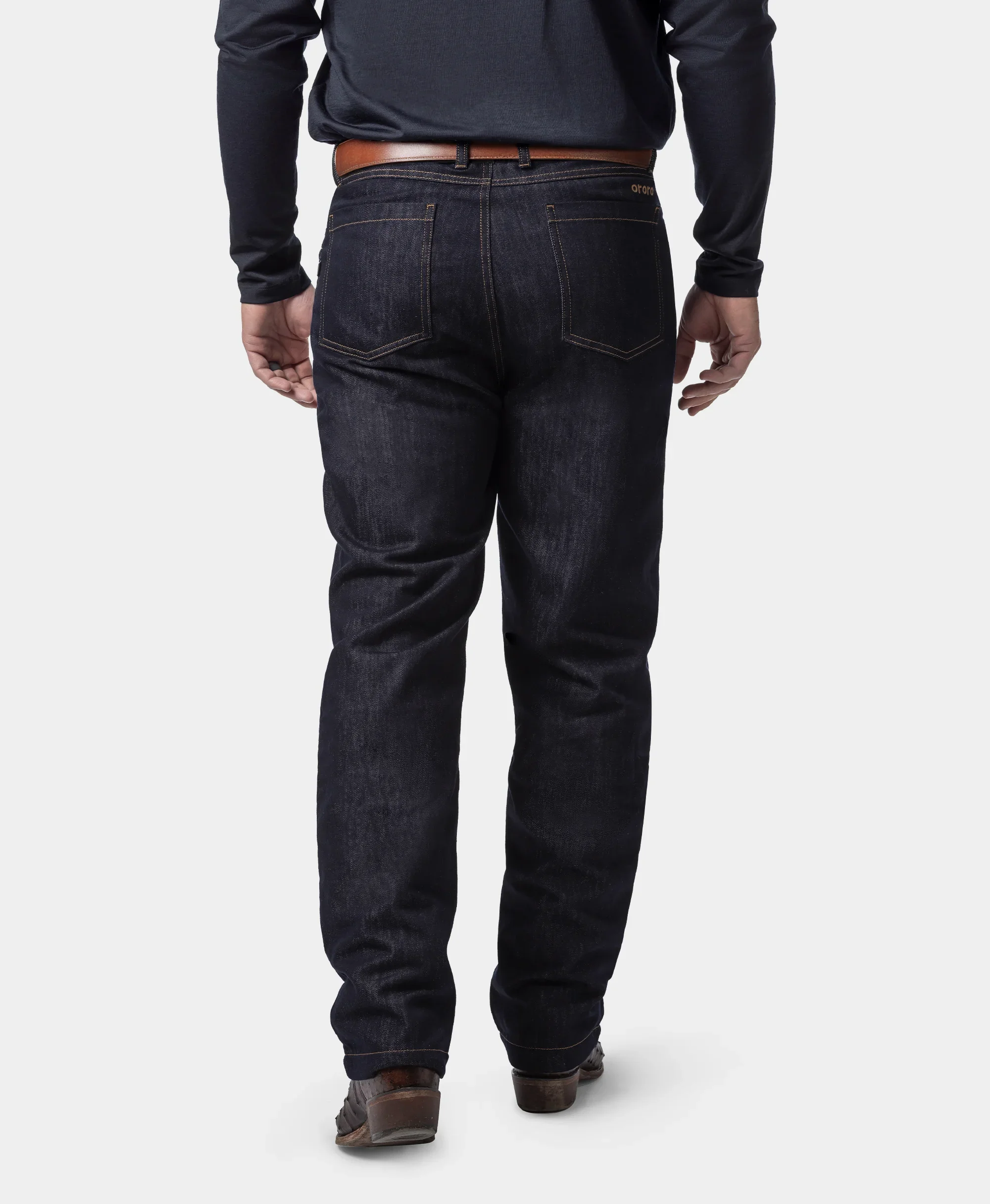 Men’s Heated Denim Pants with Fleece Lining (Apparel Only) - Image 3