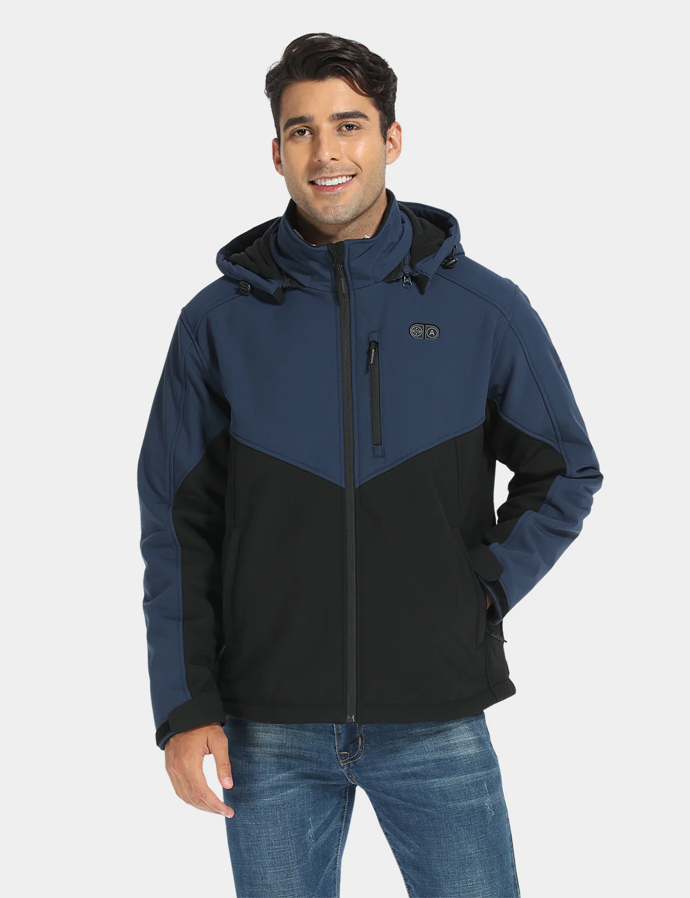 Men's Heated Dual Control Jacket with 5 Heating Zones (Chest Heating) - Image 32