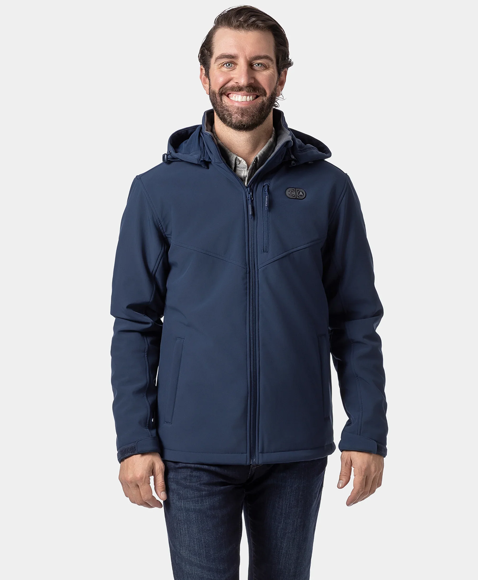 Men's Heated Dual Control Jacket with 5 Heating Zones (Pocket Heating) - Image 16
