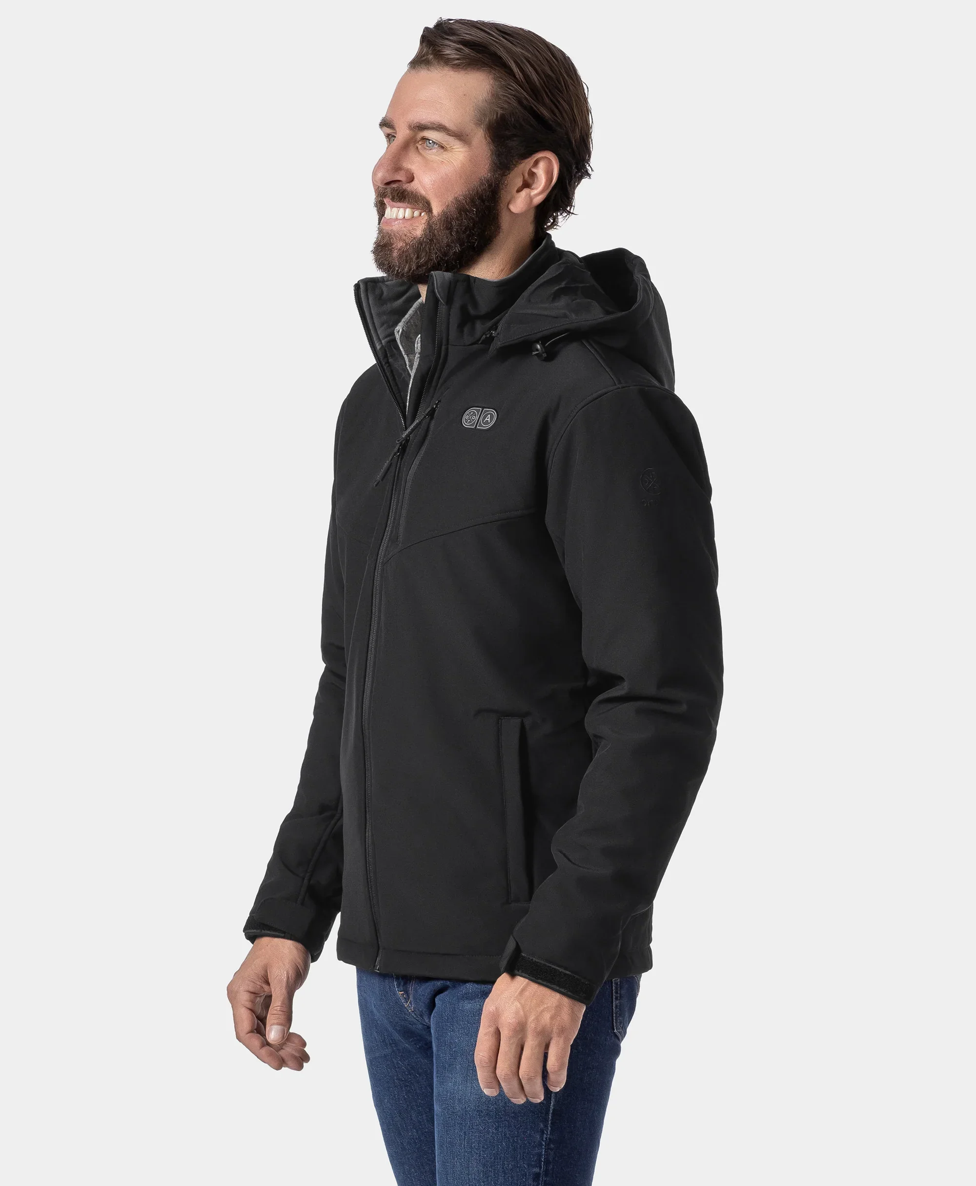 Men's Heated Dual Control Jacket with 5 Heating Zones (Pocket Heating) - Image 4