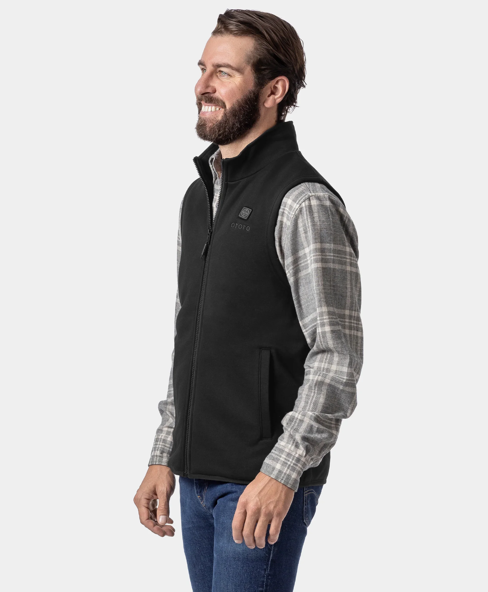 Men's Heated Fleece Vest - Image 3