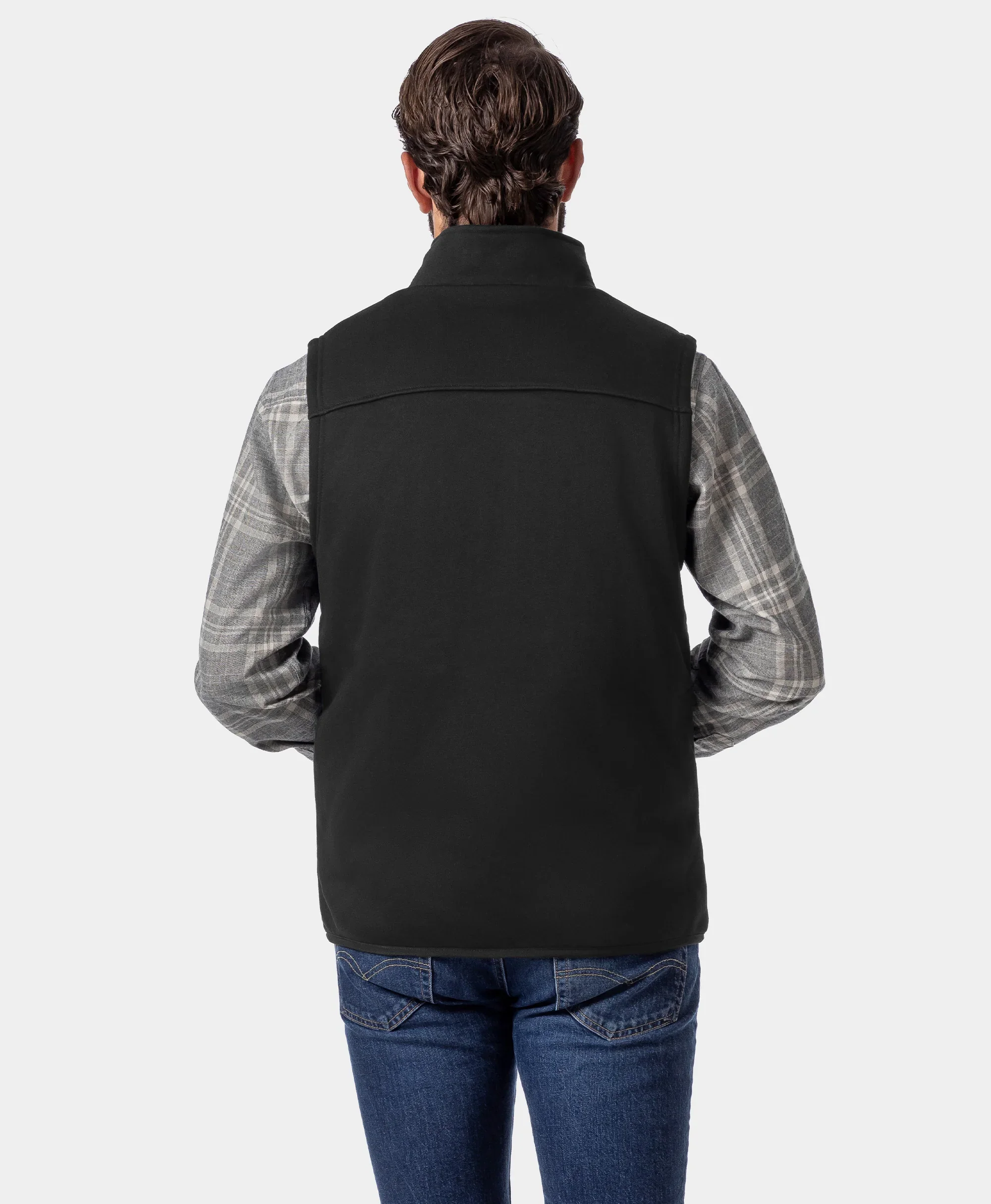 Men's Heated Fleece Vest - Image 4