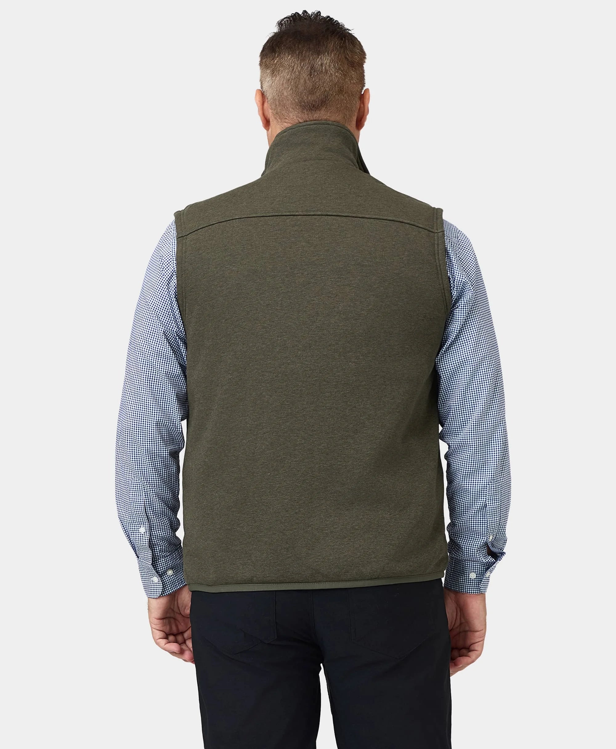 Men's Heated Fleece Vest - New Colors (Final Sale) - Image 4