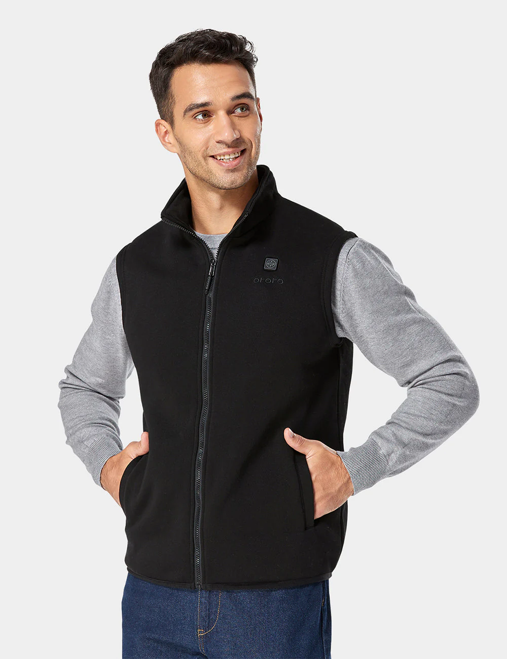 Men's Heated Fleece Vest (Apparel Only) (Final Sale) - Image 3