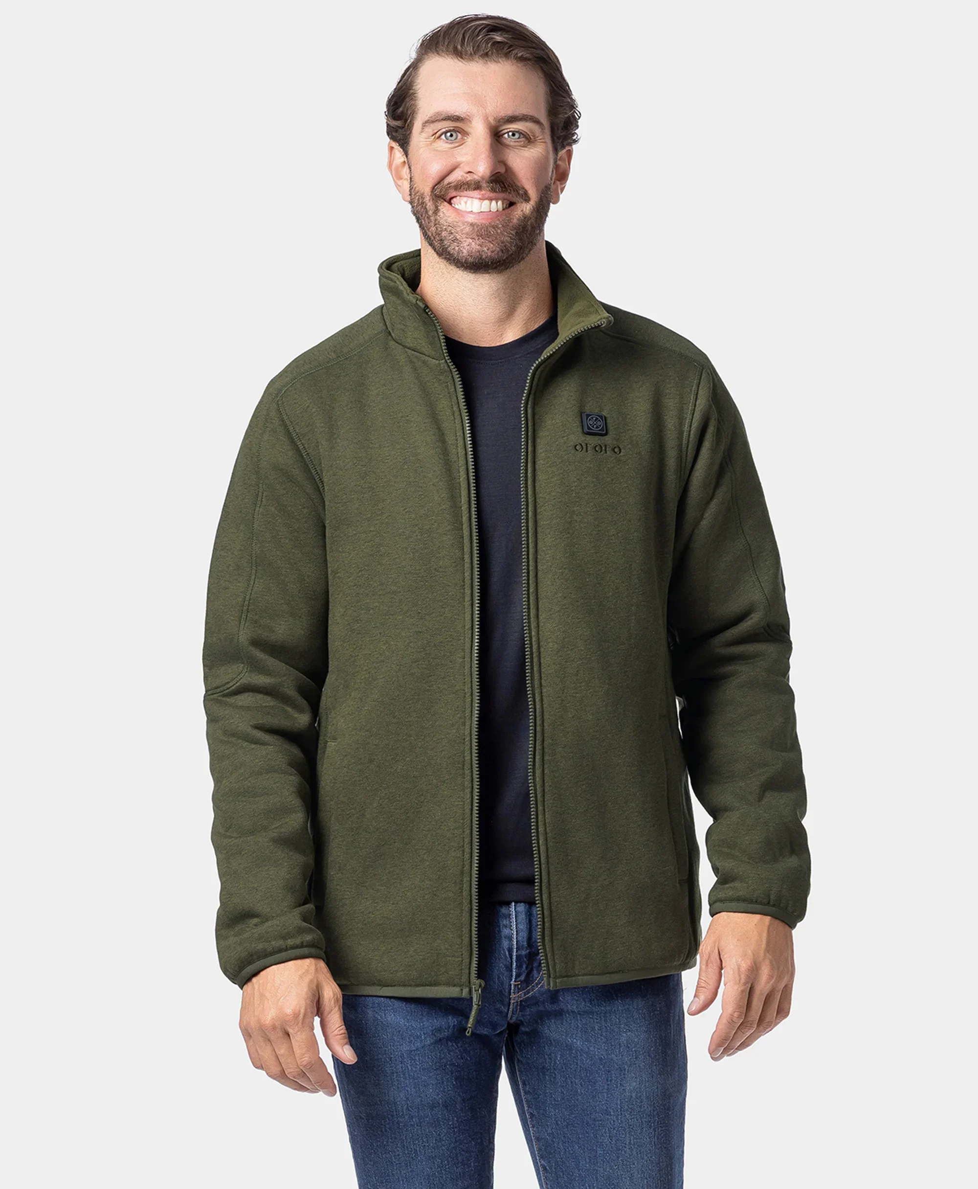 Men's Heated Full-Zip Fleece Jacket - Image 21