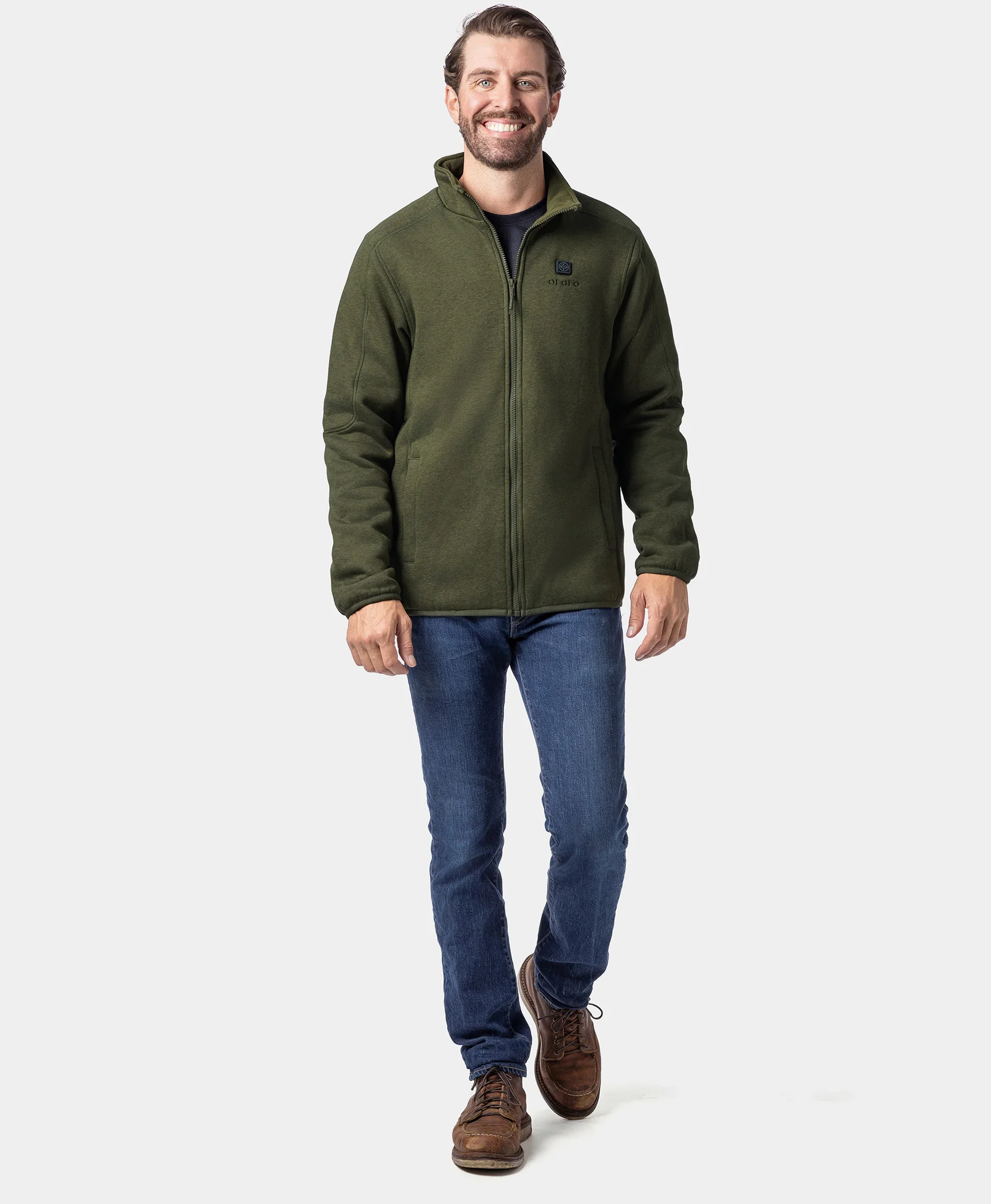 Men's Heated Full-Zip Fleece Jacket - Image 22