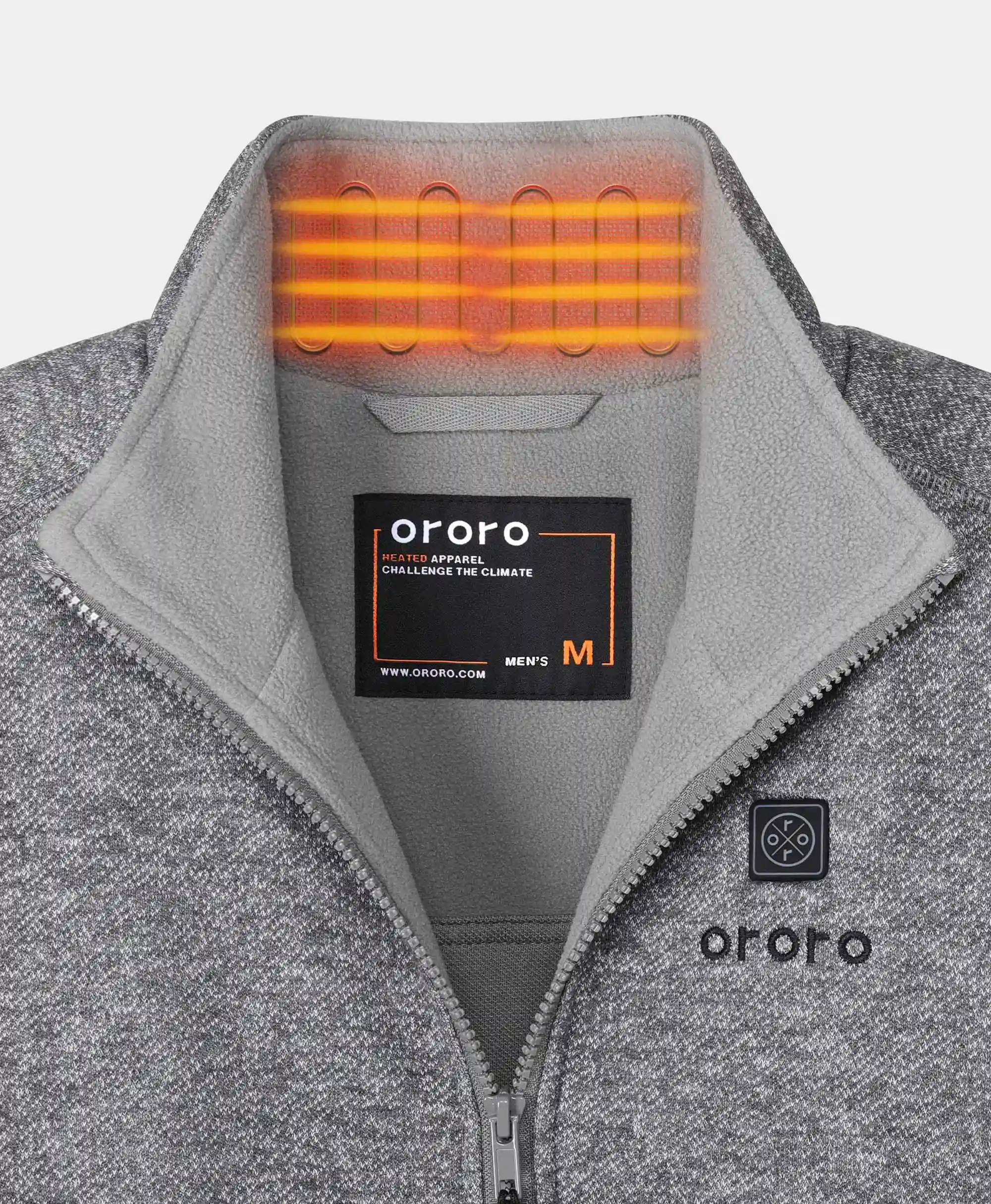 Men's Heated Full-Zip Fleece Jacket (Apparel Only) - Image 6