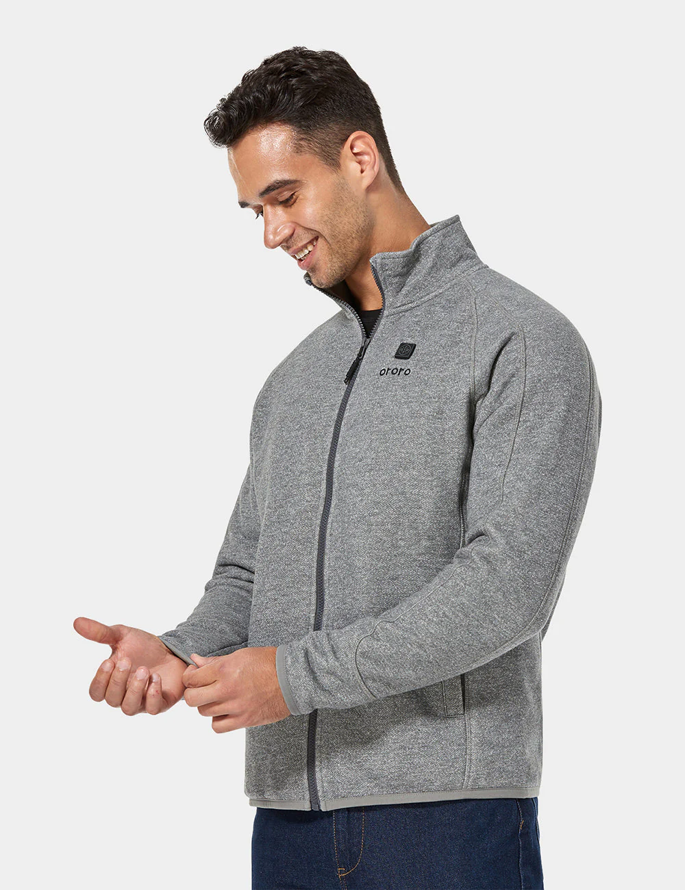 Men's Heated Full-Zip Fleece Jacket (Apparel Only) - Image 3