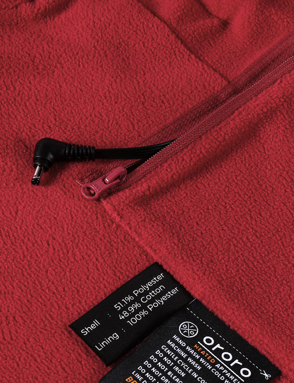 Men's Heated Full-Zip Fleece Jacket (Apparel Only) - Image 33