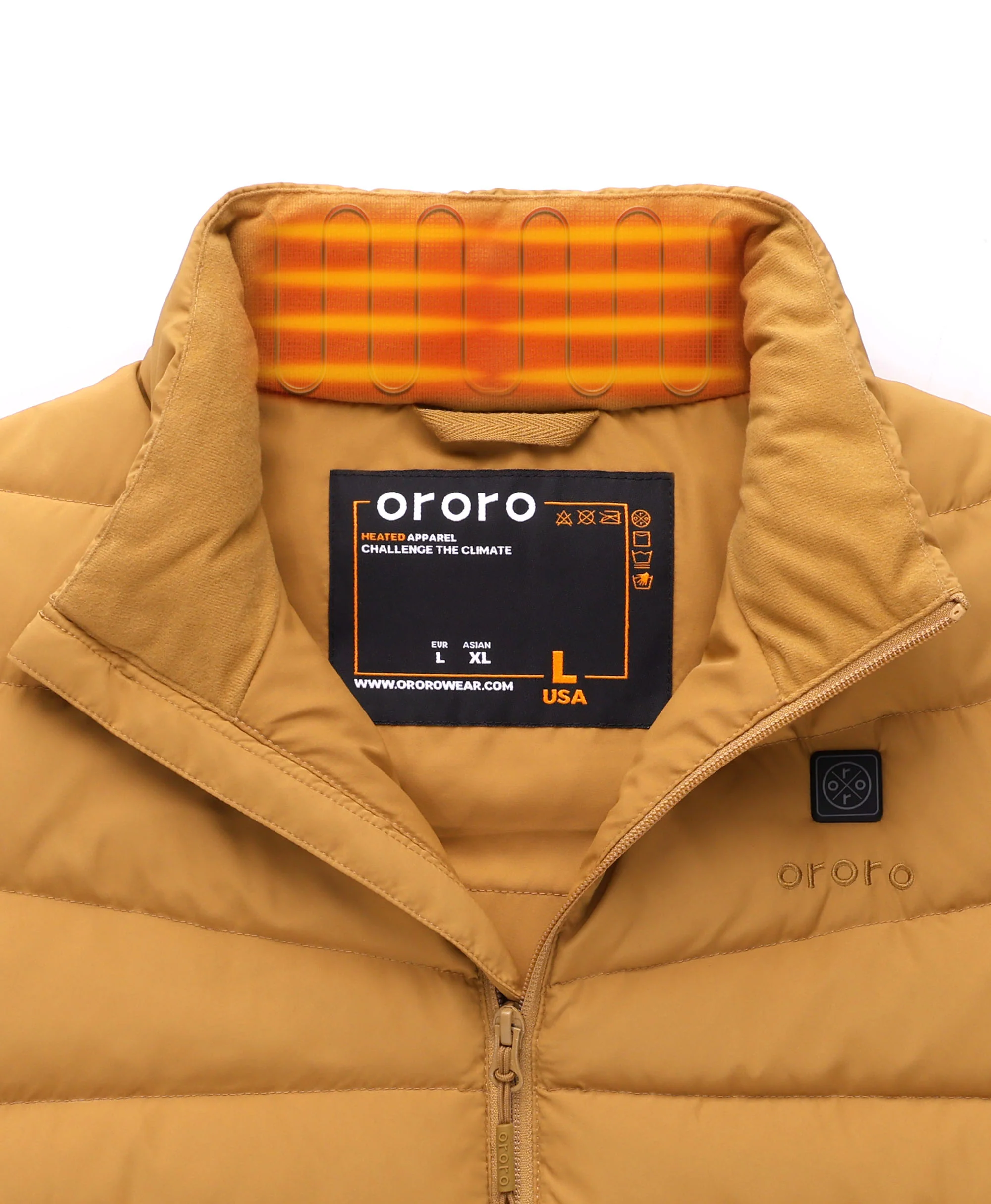 Men's Heated Lightweight Down Vest (Apparel Only) - Image 19
