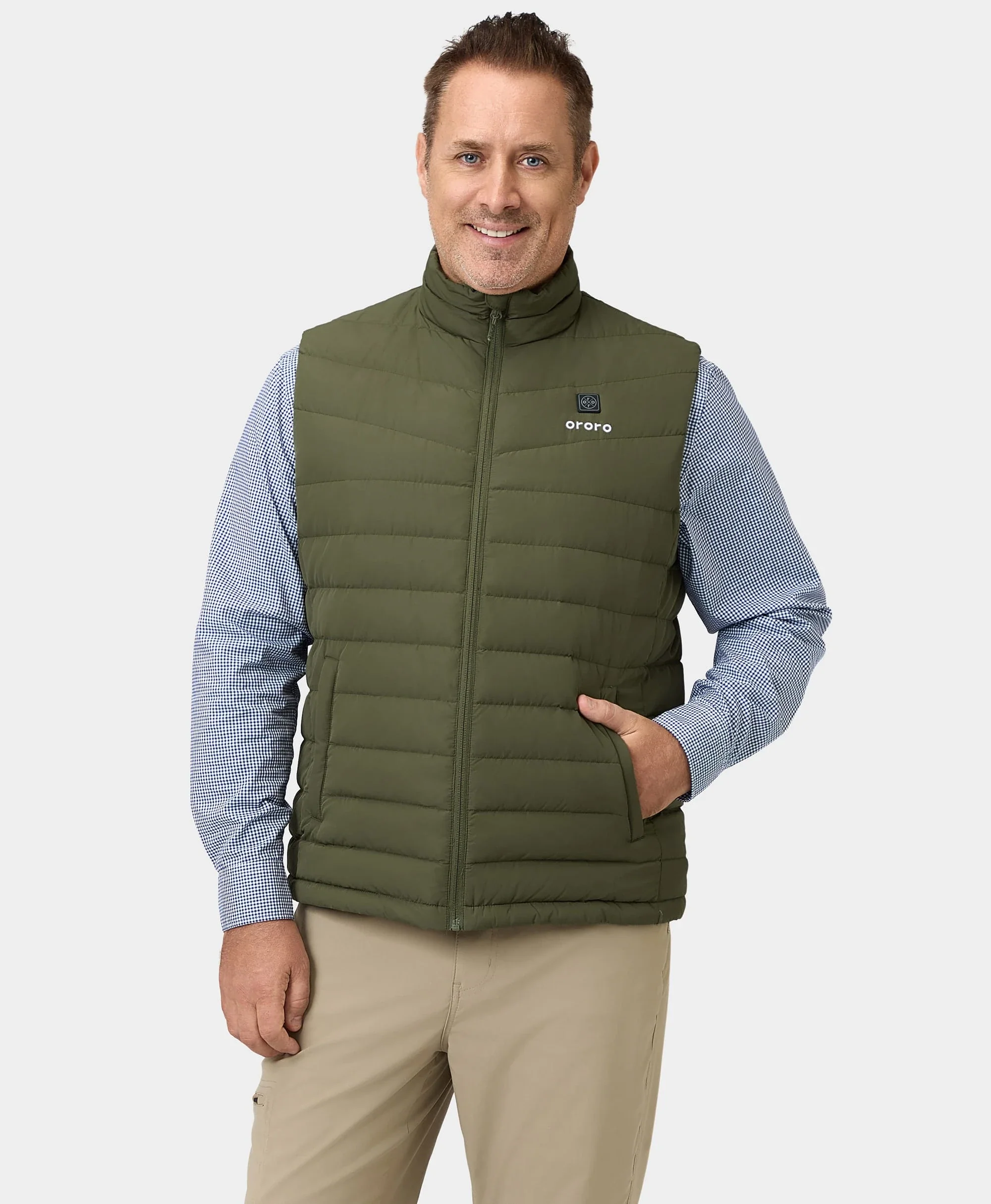 Men's Heated Lightweight Down Vest (Apparel Only) - Image 29