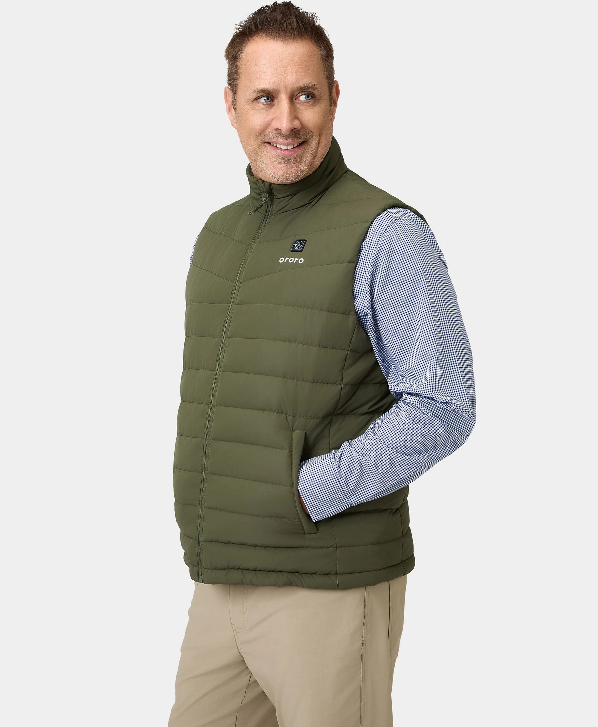 Men's Heated Lightweight Down Vest (Apparel Only) - Image 30