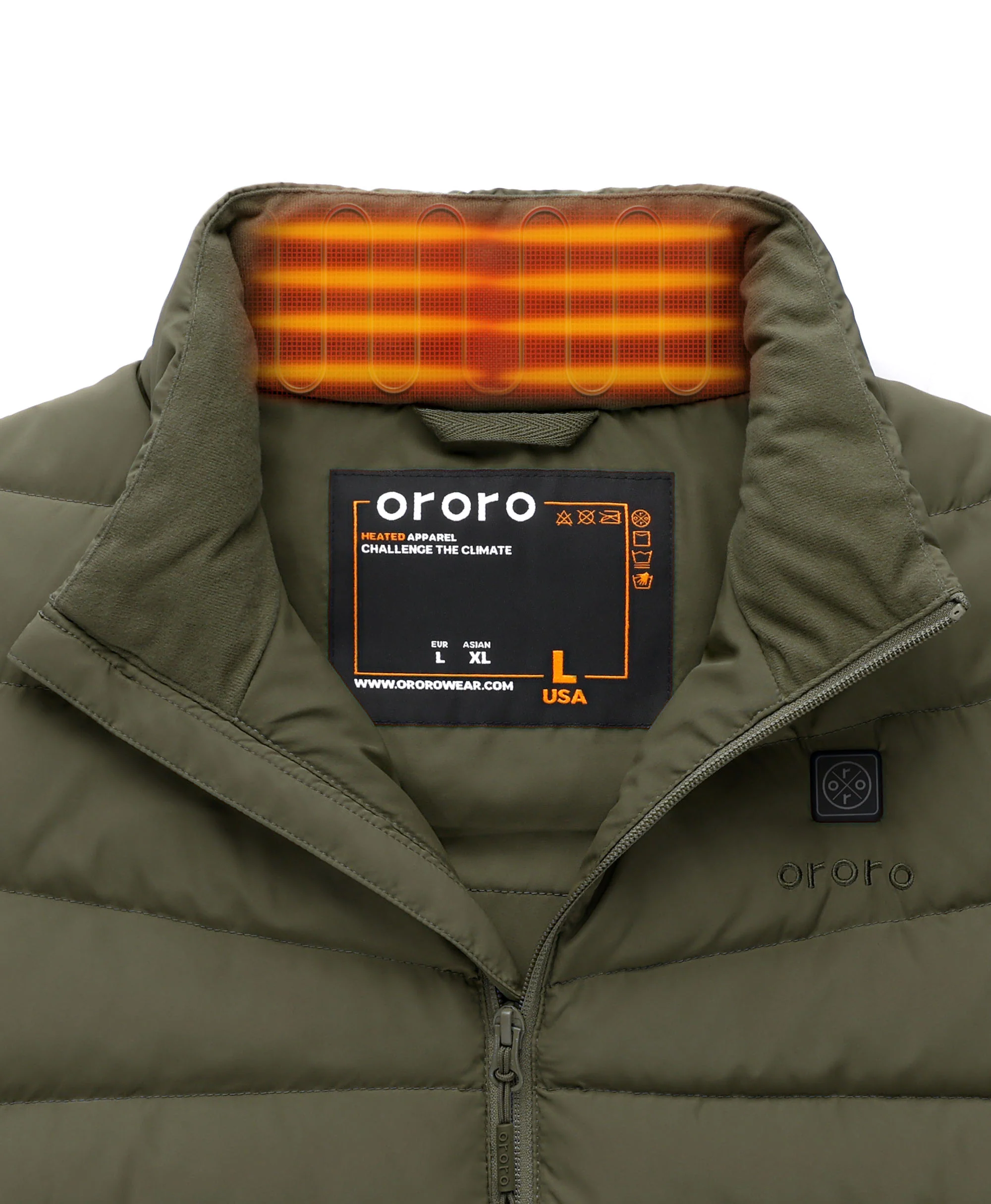 Men's Heated Lightweight Down Vest (Apparel Only) - Image 34