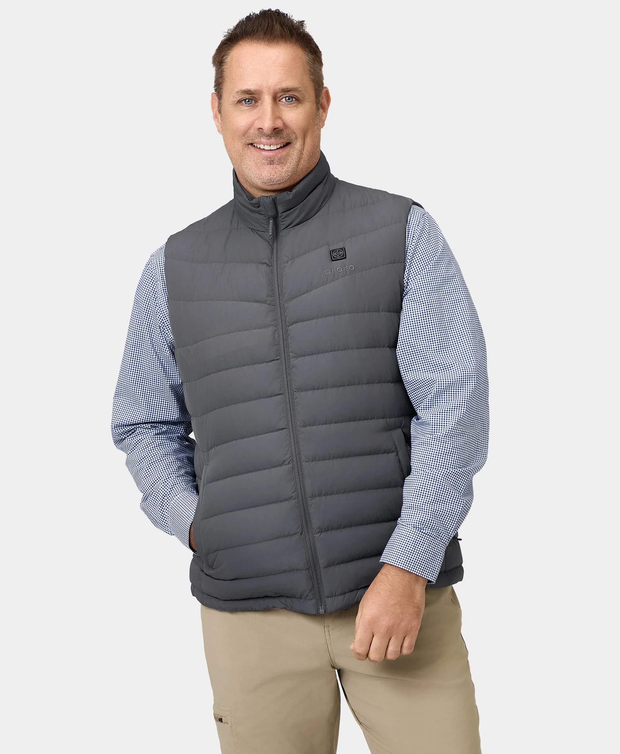 Men's Heated Lightweight Down Vest (Apparel Only) - Image 43