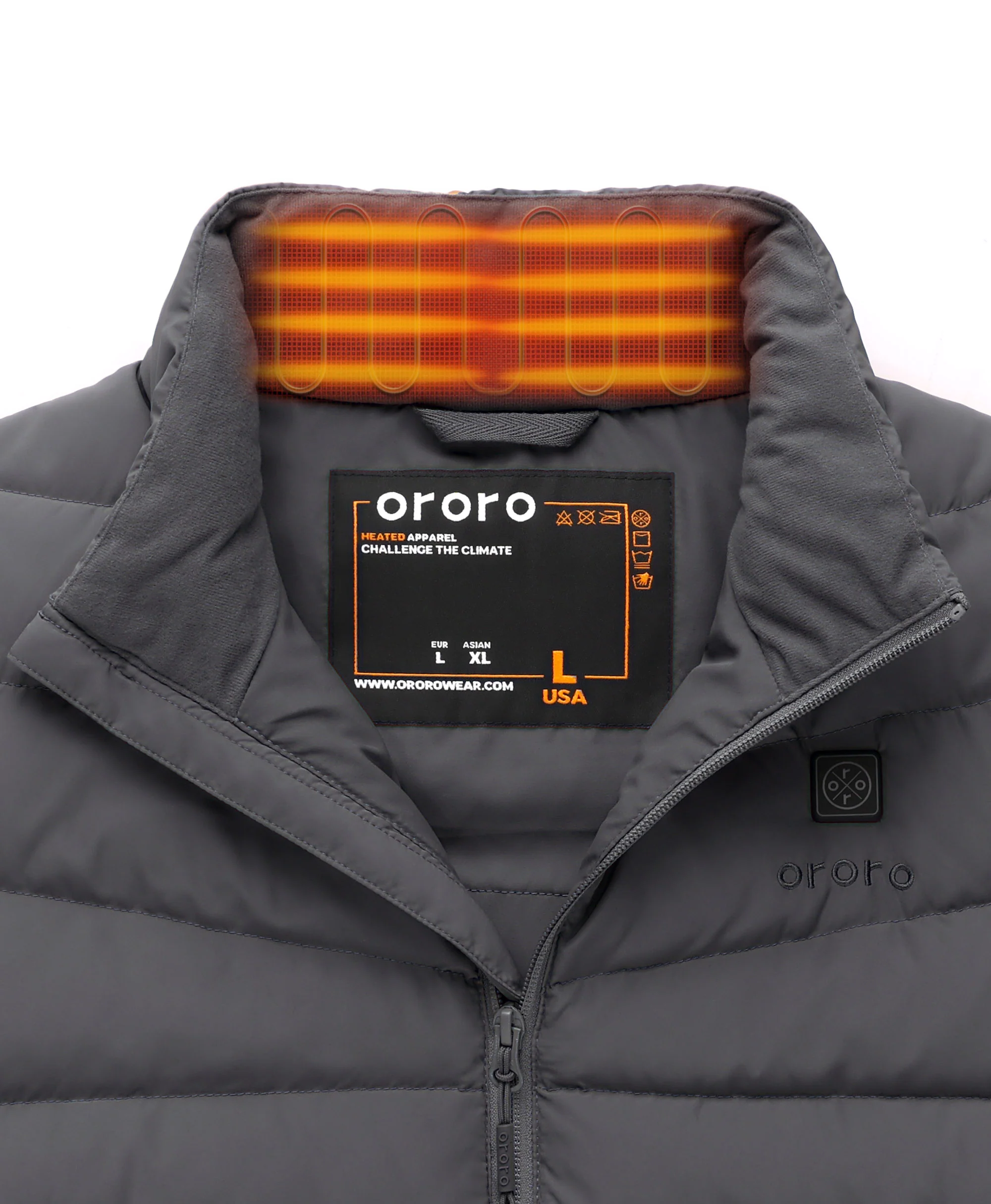 Men's Heated Lightweight Down Vest (Apparel Only) - Image 46
