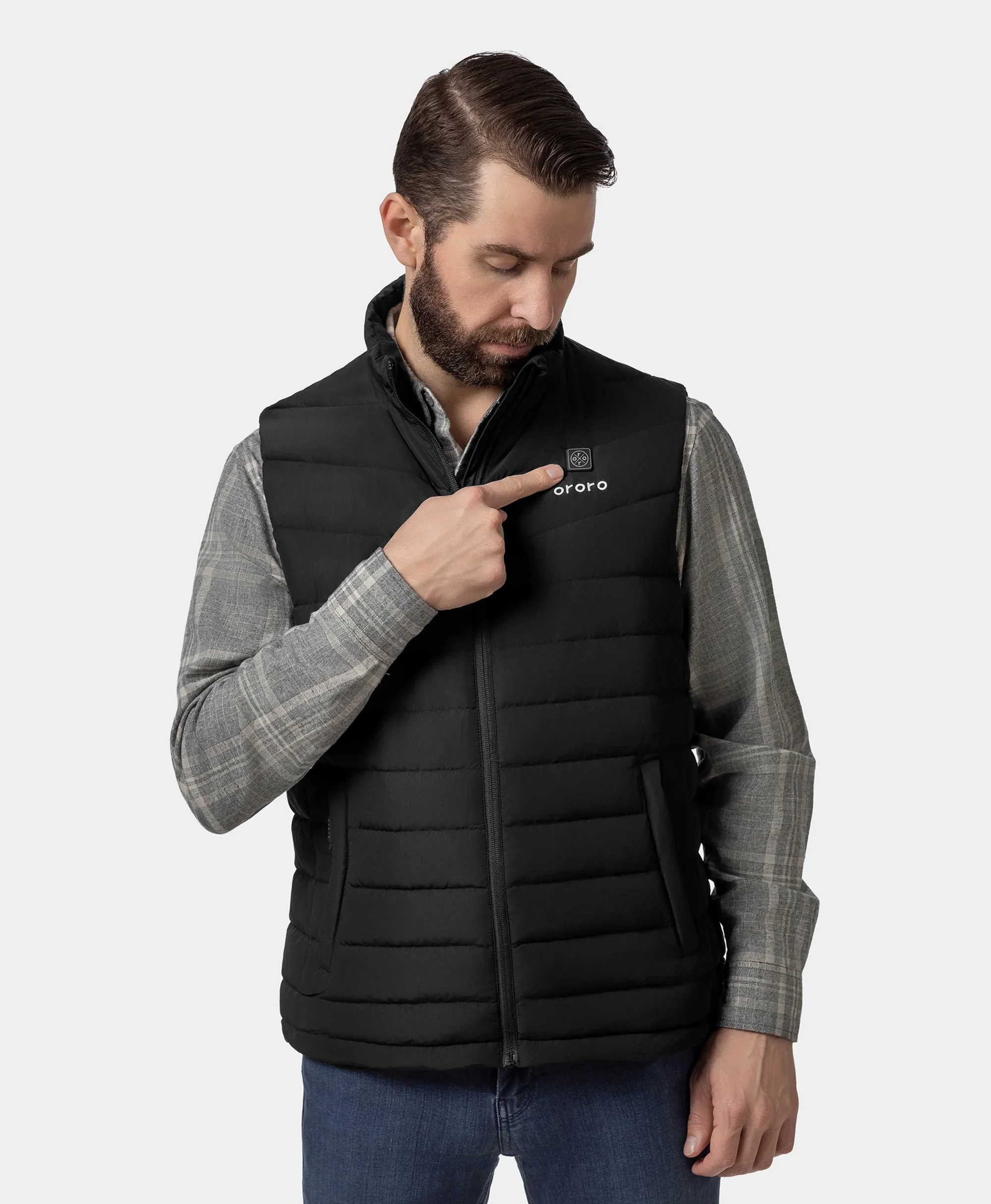 Men's Heated Lightweight Down Vest (Apparel Only) - Image 7
