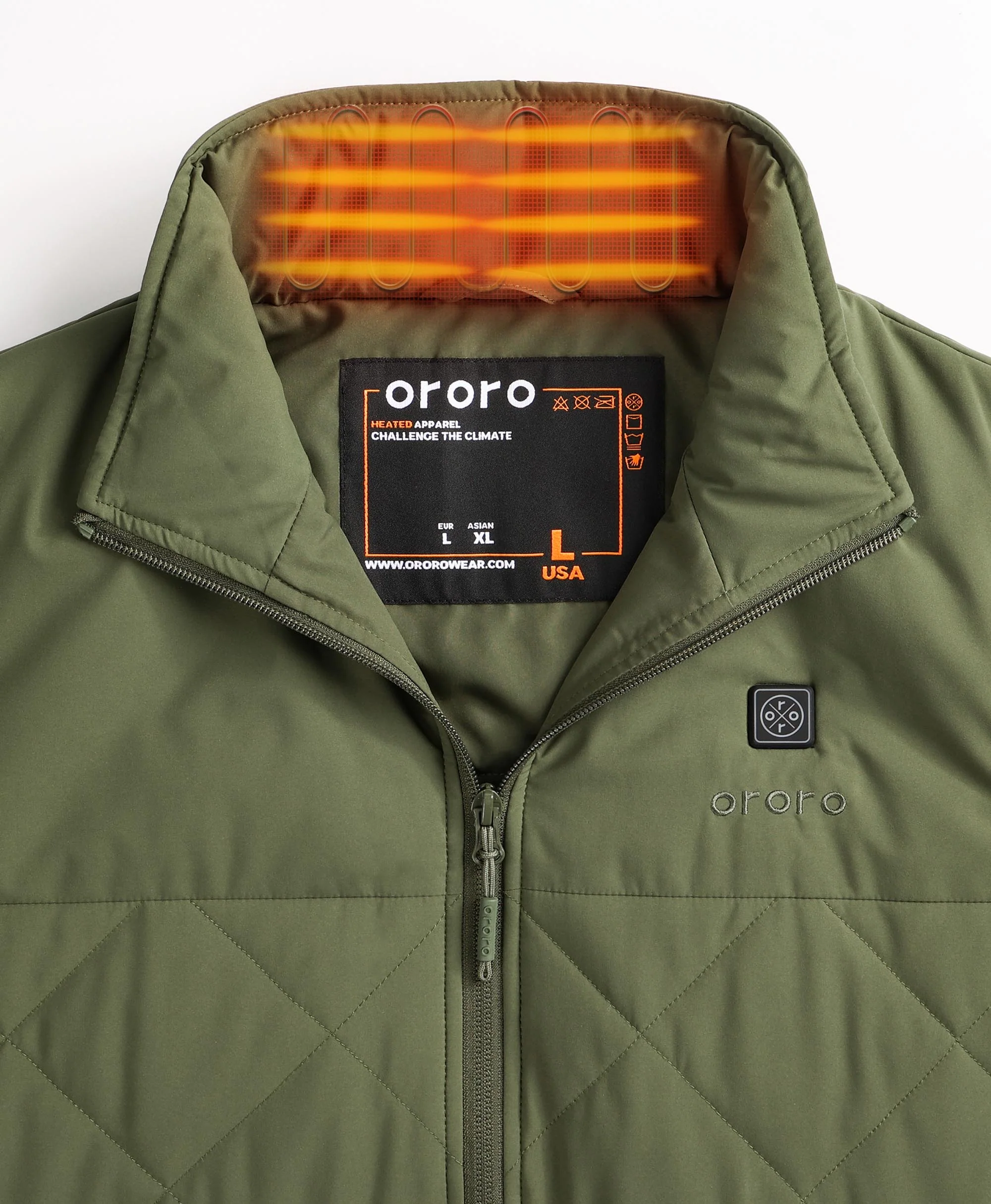 Men's Heated Quilted Vest (Apparel Only) - Image 23