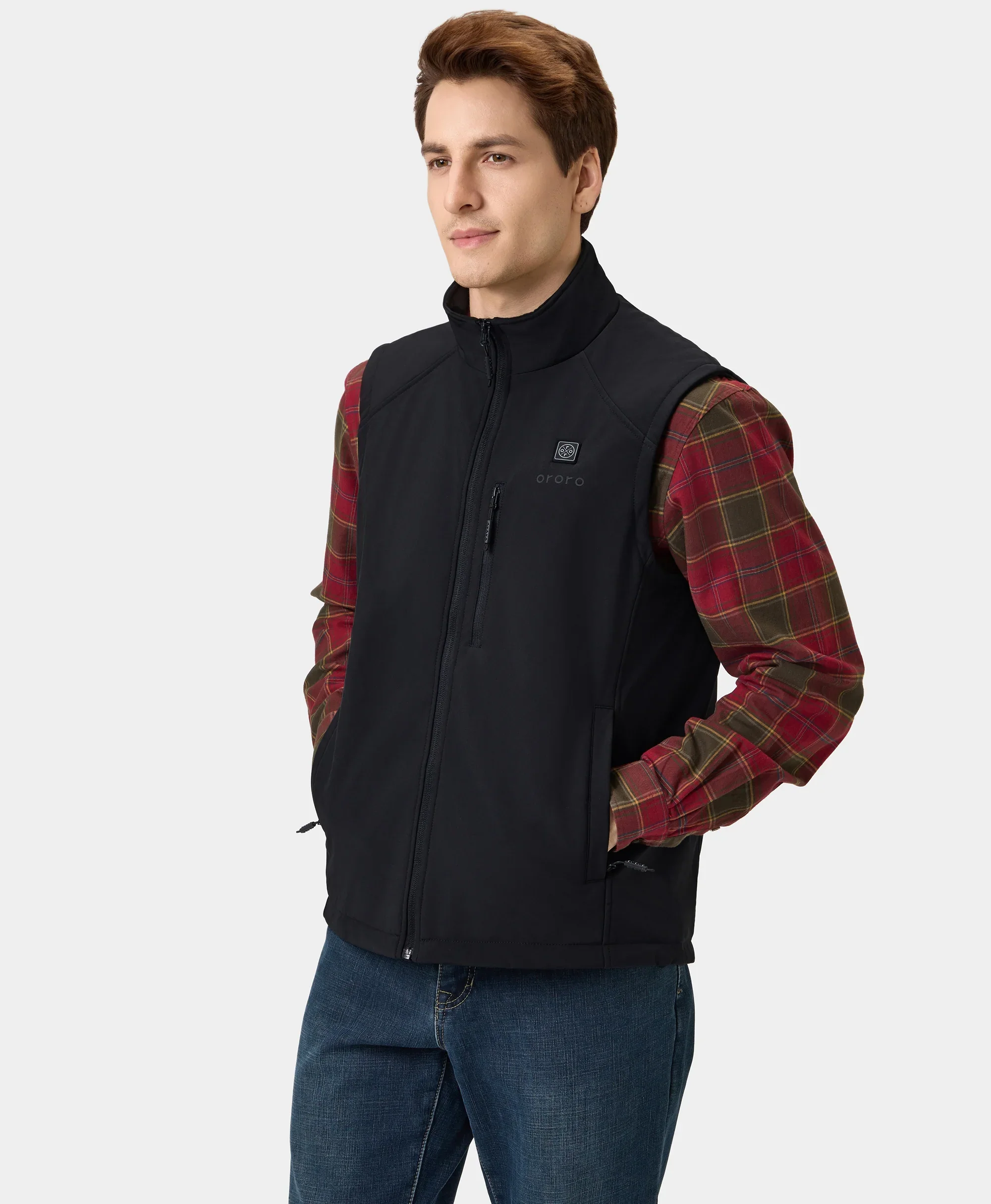 Men's Heated Softshell Vest - Lower Back Heating - Image 10