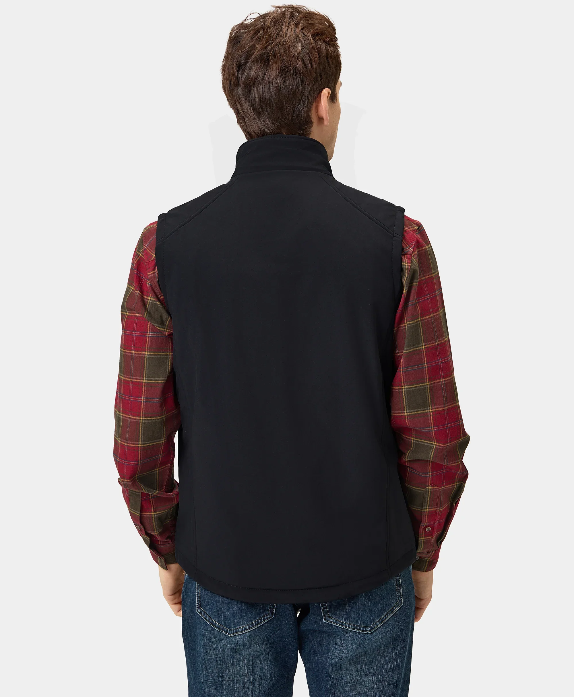 Men's Heated Softshell Vest - Lower Back Heating - Image 11