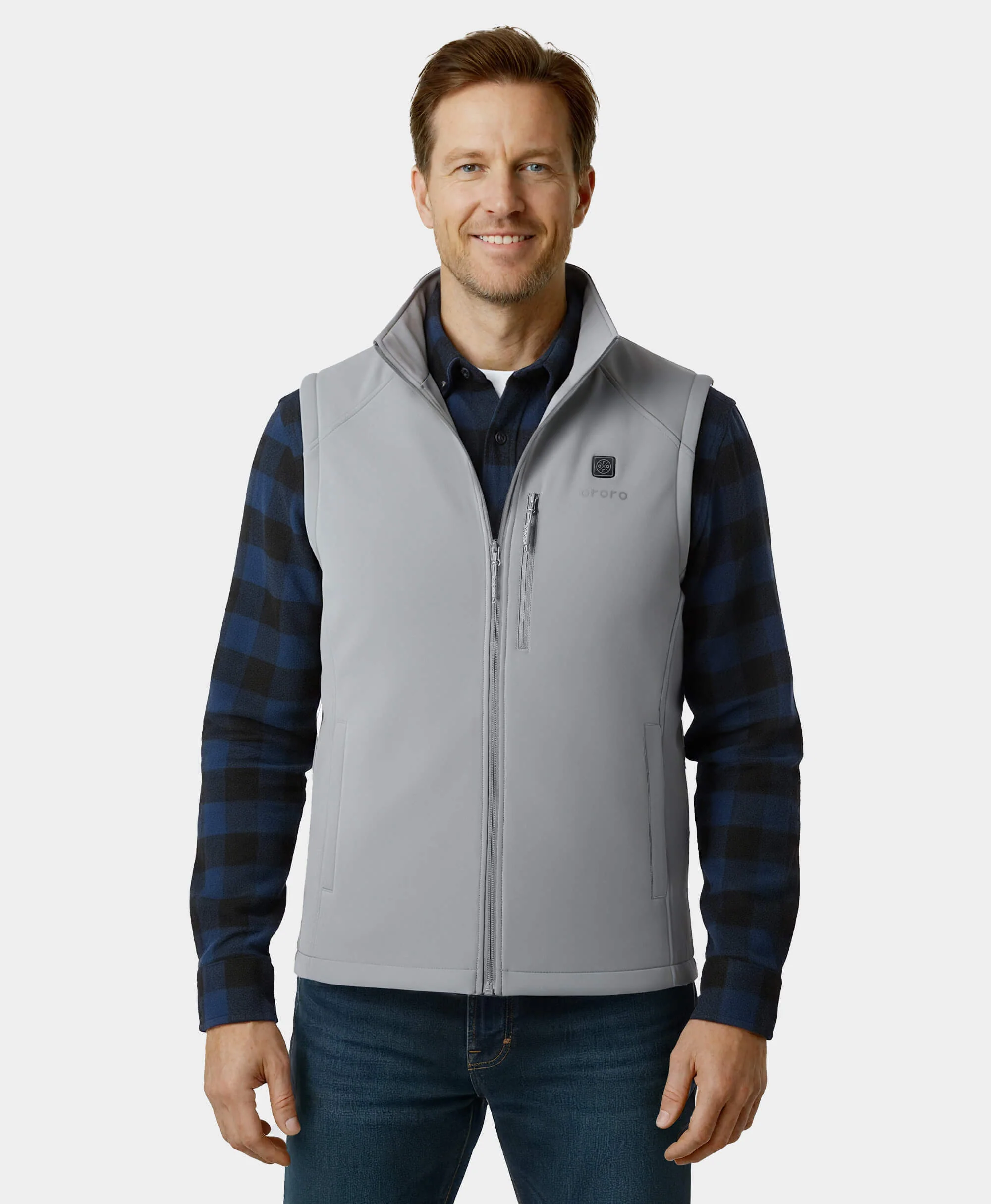 Men's Heated Softshell Vest - Lower Back Heating - Image 16