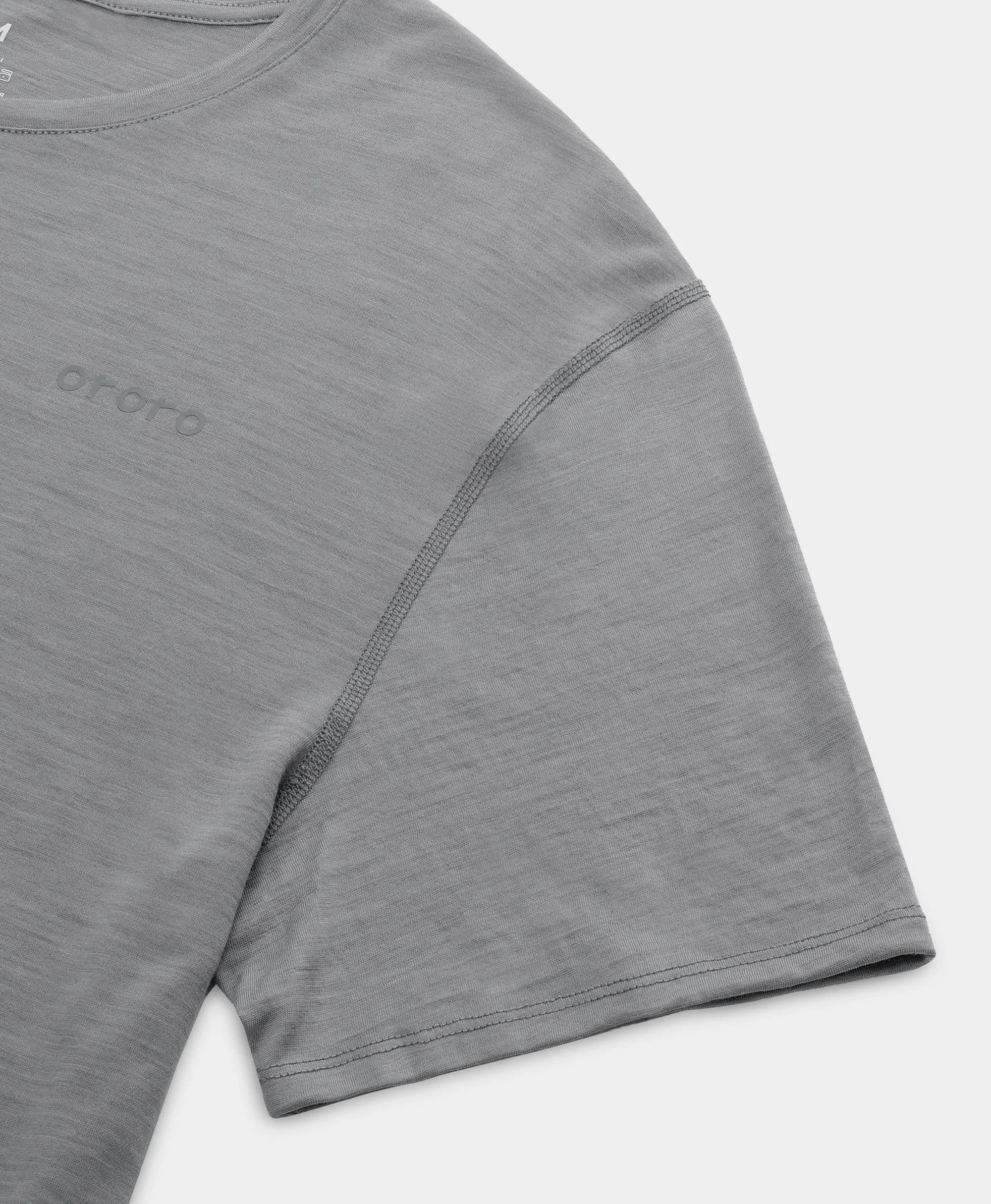 Men’s Short Sleeve 100% Wool T-Shirt (Final Sale) - Image 16