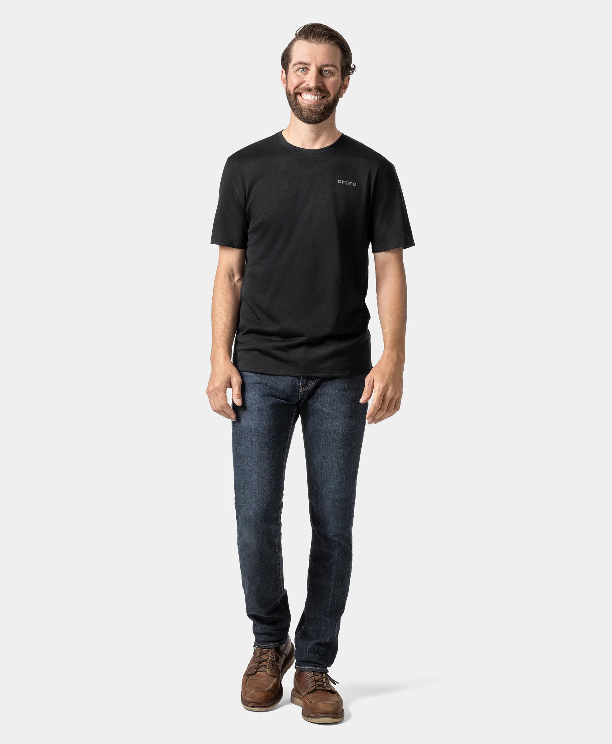 Men’s Short Sleeve 100% Wool T-Shirt (Final Sale) - Image 4