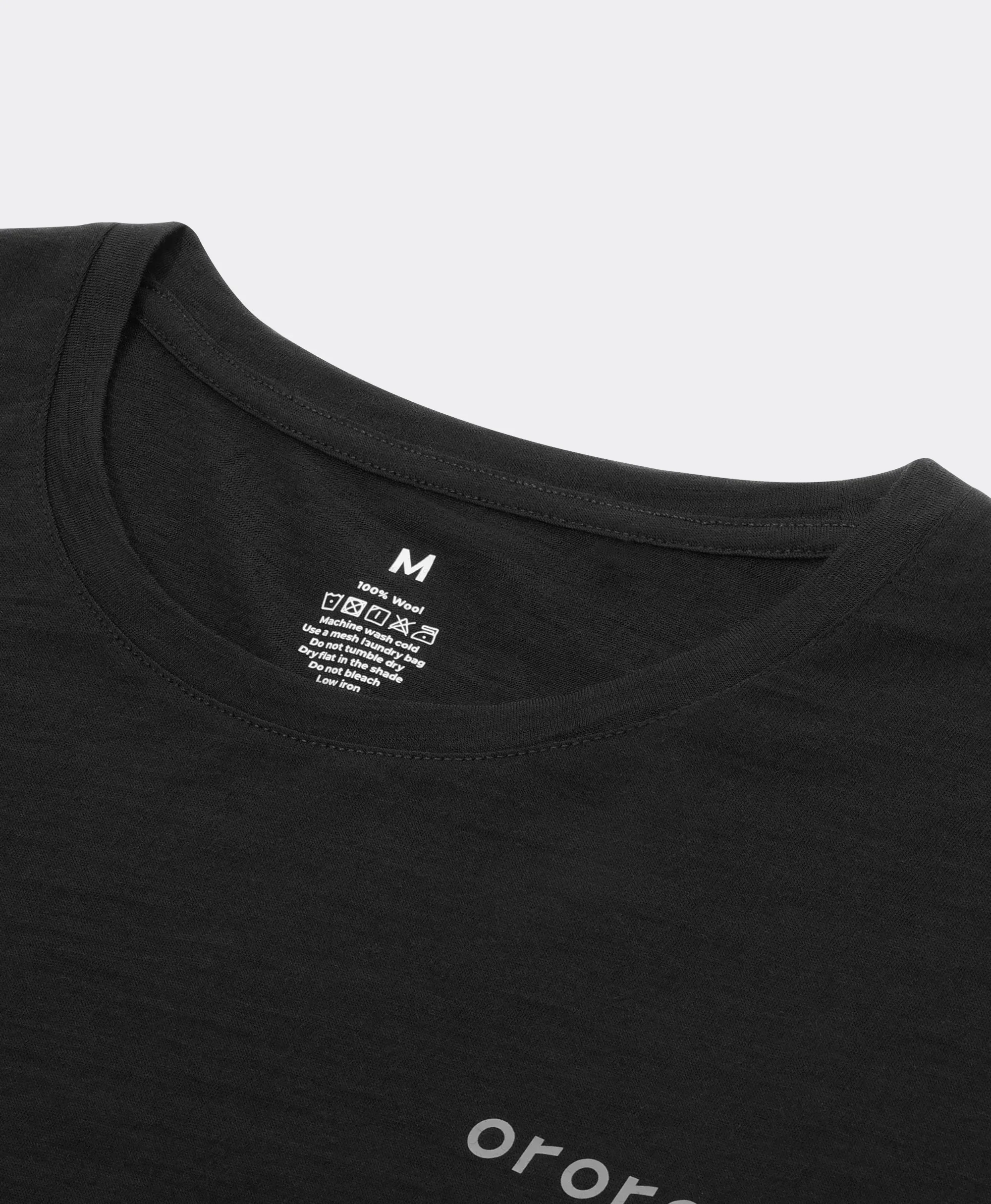 Men’s Short Sleeve 100% Wool T-Shirt (Final Sale) - Image 8