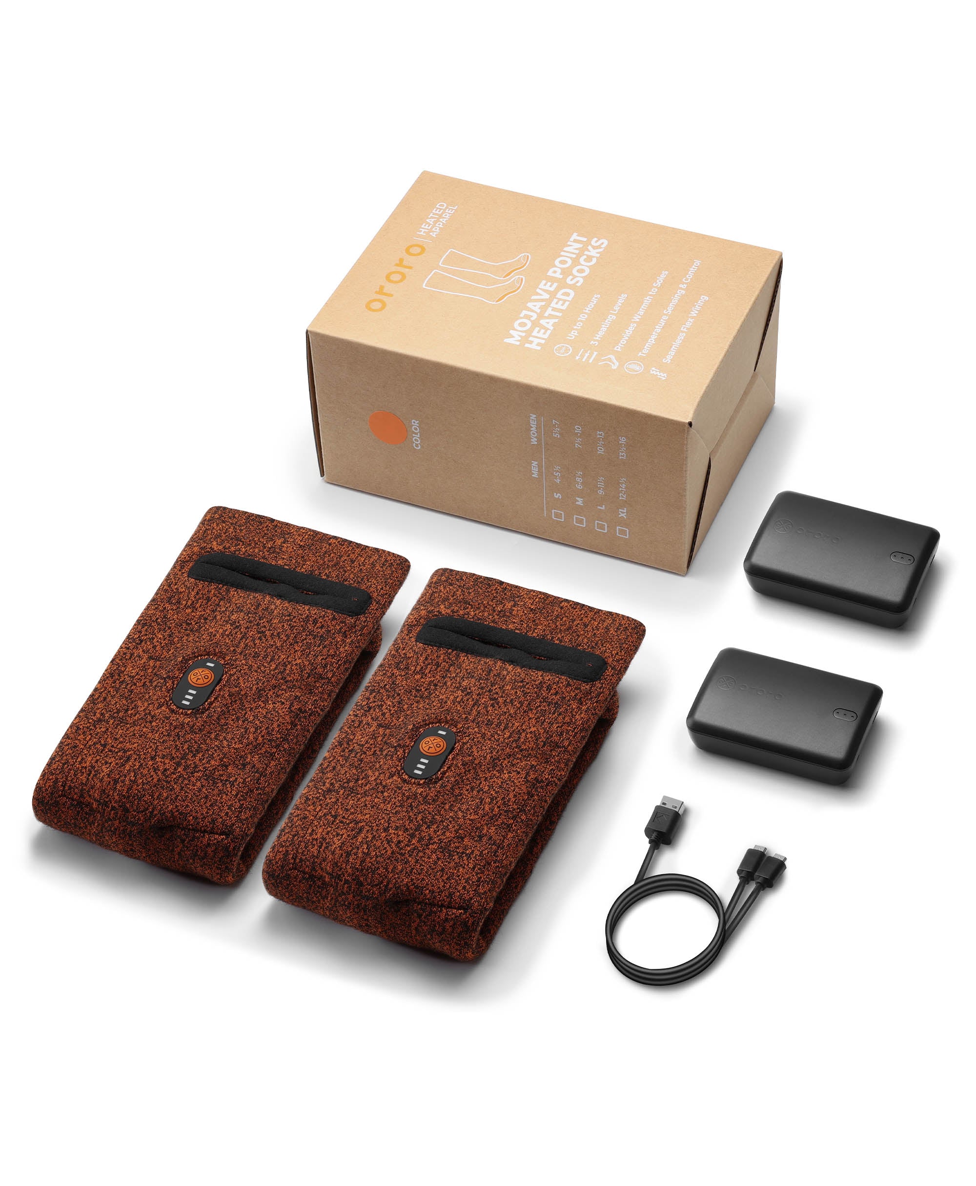 Mojave Point Unisex Heated Socks 3.5 - Image 12