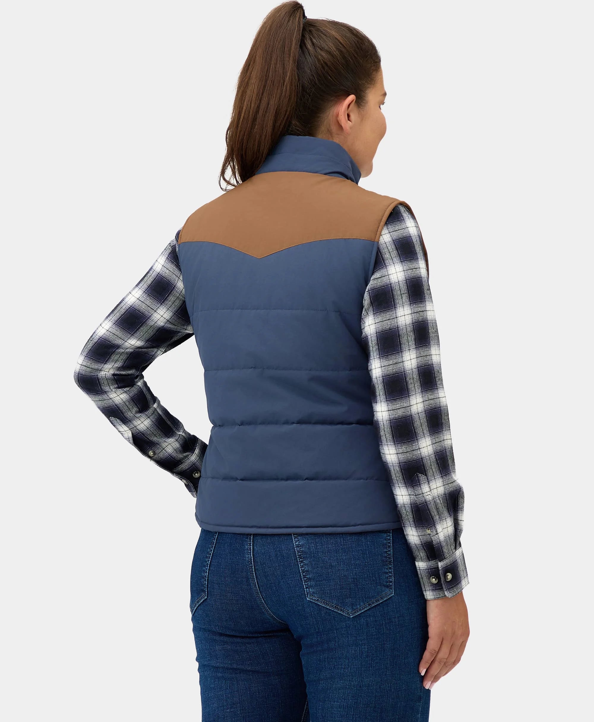 (Open-box) Amelia Women's Western Heated Vest (Battery Set Not Included) - Image 5