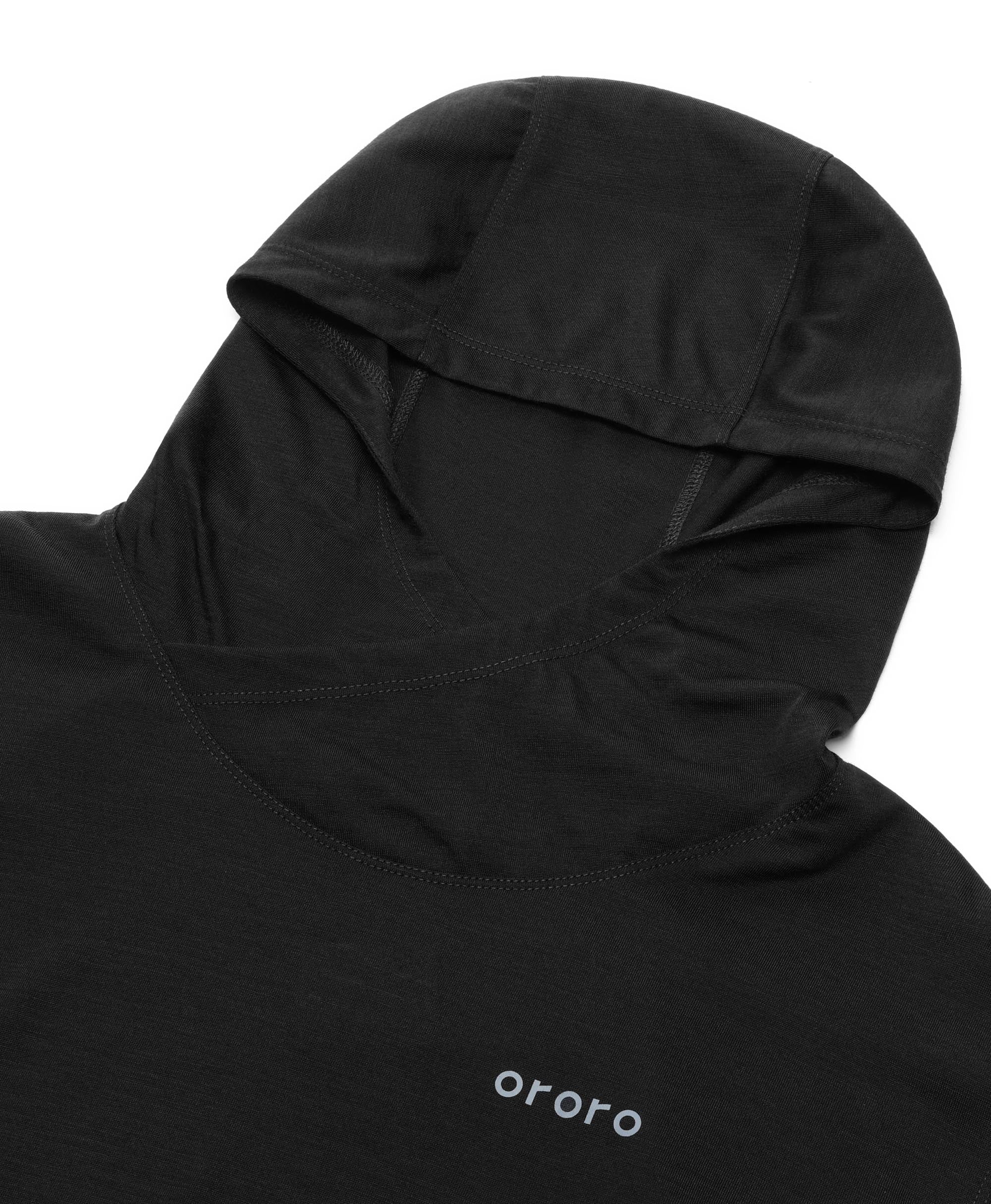 Aoraki Unisex Merino Wool Blend Baselayer - Black - Image 15