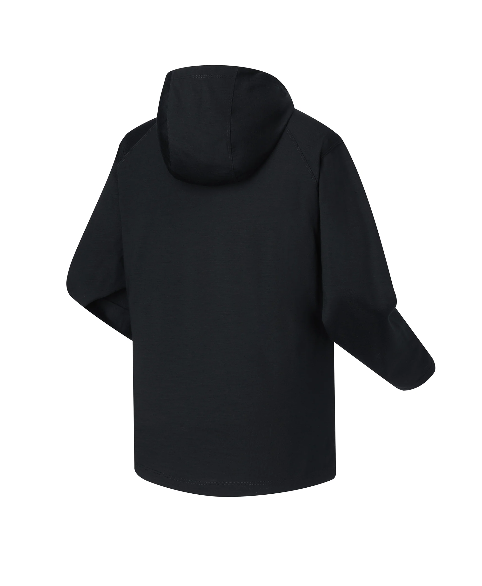 Aoraki Unisex Merino Wool Blend Baselayer - Black - Image 15